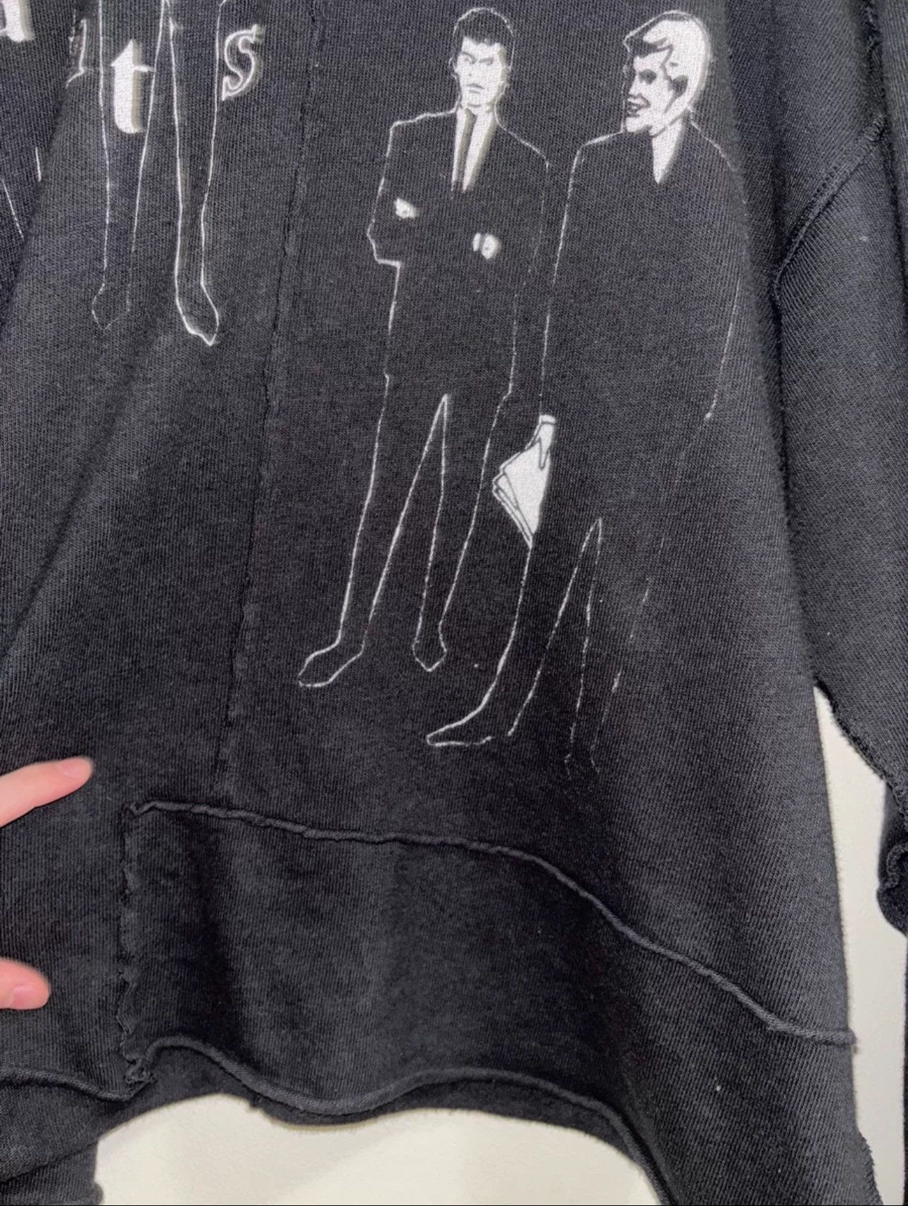 Enfants Riches Deprimes enfants riches deprimes destroyed black long sleeves Size US XL / EU 56 / 4 - 2 Thumbnail