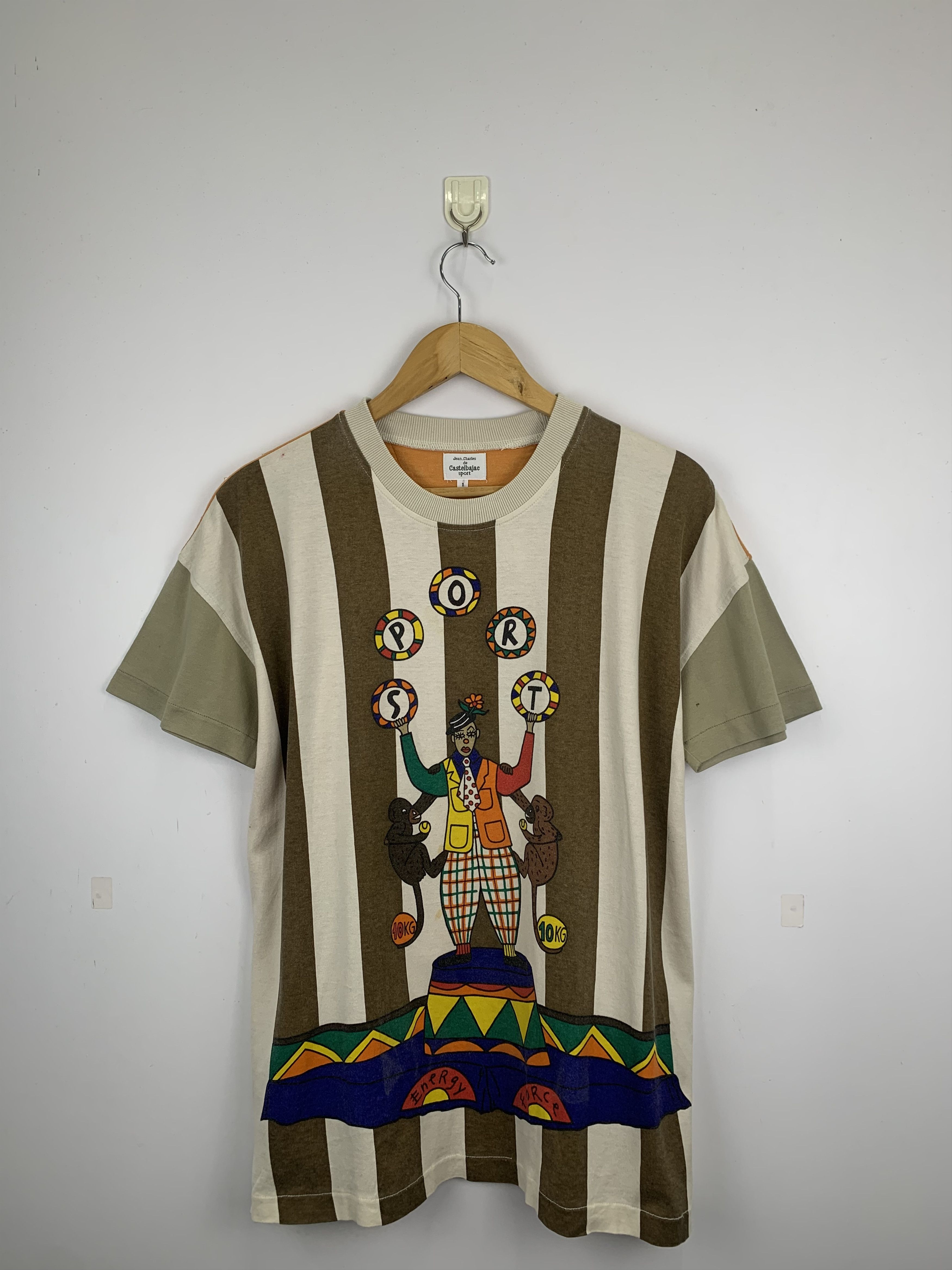 Jean Charles De Castelbajac × Vintage Vintage Jean Charles De Castelbajac T Shirt TA0091 Size US L / EU 52-54 / 3 - 1 Thumbnail