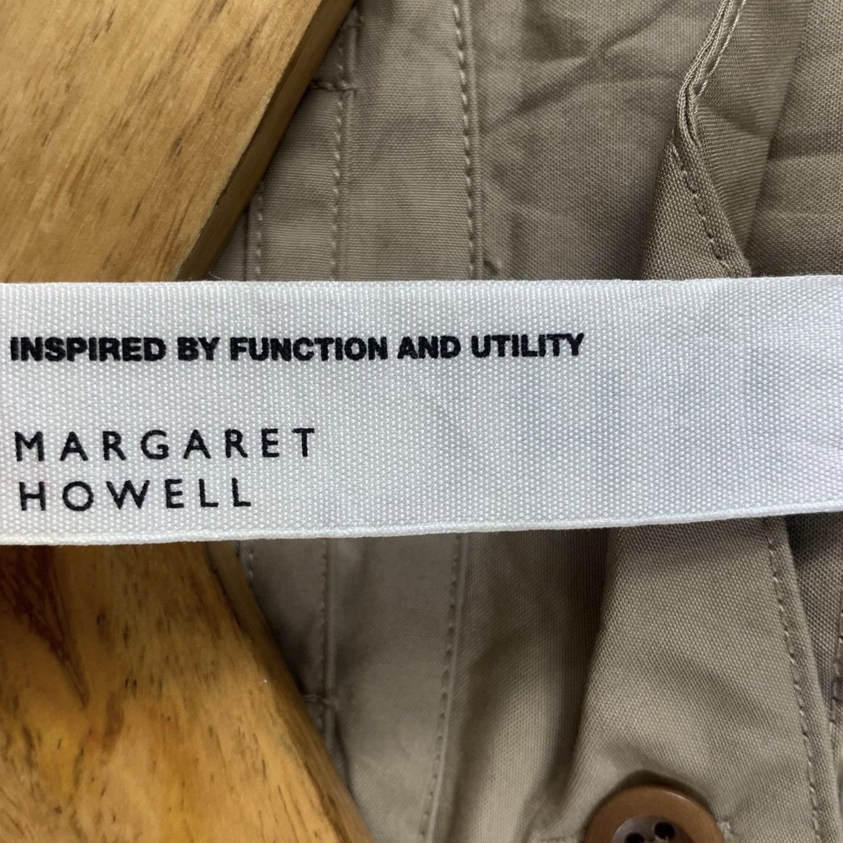 Margaret Howell MHL MARGARET HOWELL Beige Long Overcoat Jacket Parka Size US M / EU 48-50 / 2 - 6 Thumbnail