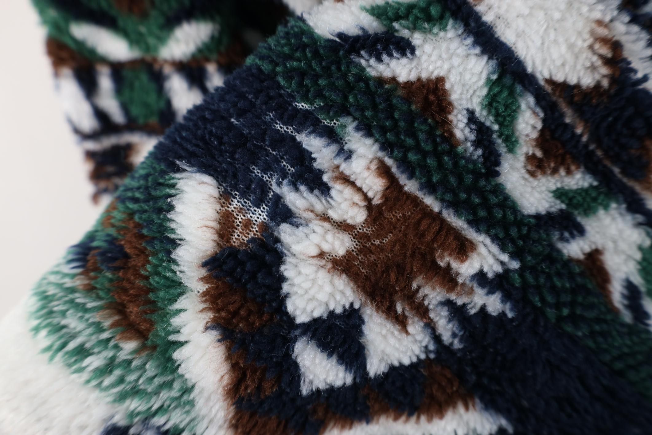 Vintage Vintage 90s Streetwear Southwestern Deep Pile Fleece Sweater Size M / US 6-8 / IT 42-44 - 10 Thumbnail
