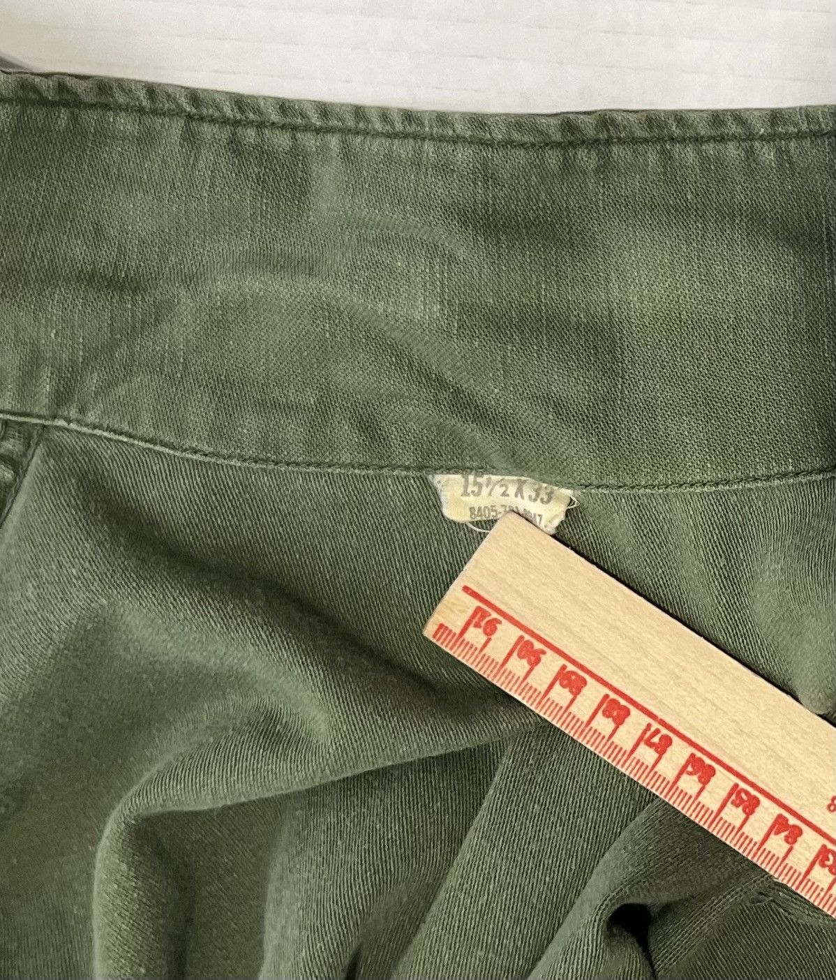 Other Vintage Vietnam War Us Army Shirt Green Og 107 Compact Size US M / EU 48-50 / 2 - 4 Thumbnail