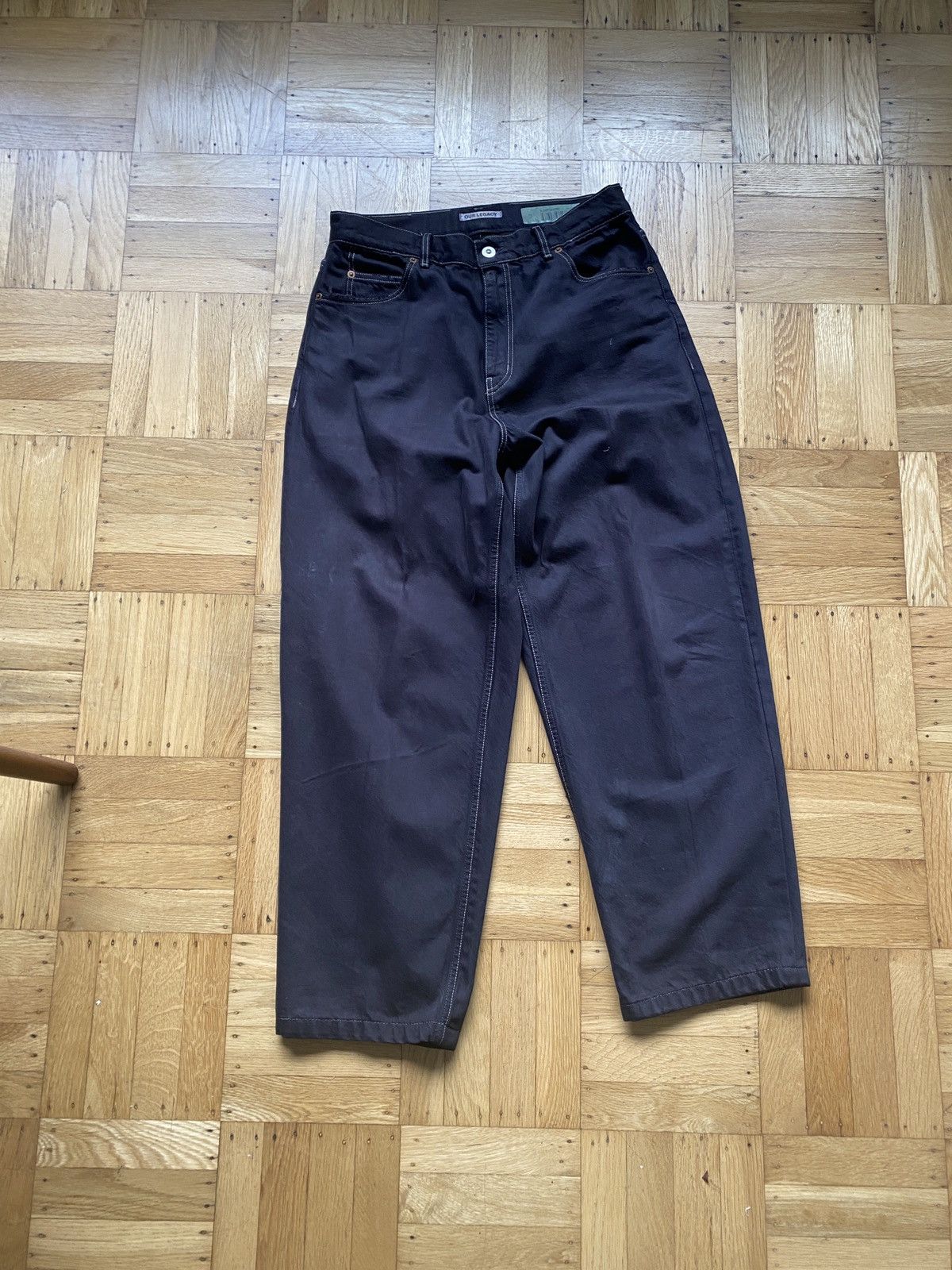 image of Our Legacy Vast Cut in Black, Men's (Size 32)
