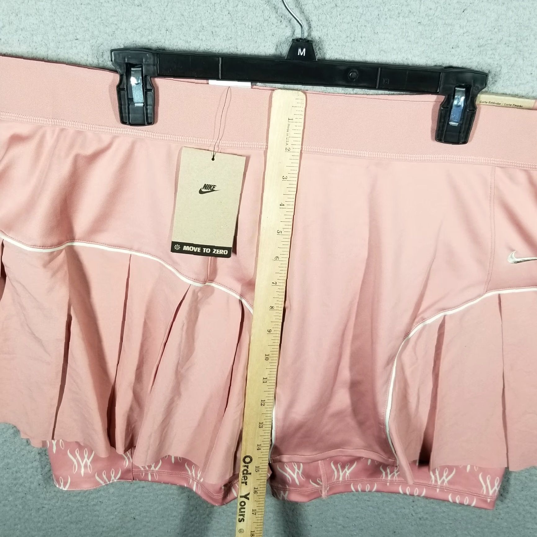 Nike Nike Serena Williams Design Crew Tennis Skirt Women XXL Pink Short Athletic Skort - 2XL Nike Brand Activewear Women’s Pink Athleisure 90s? Size 40" / US 18 - 6 Thumbnail