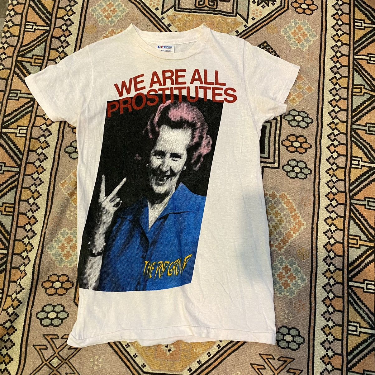 Band Tees × Vintage Vintage Punk Tshirt Size US XS / EU 42 / 0 - 1 Thumbnail