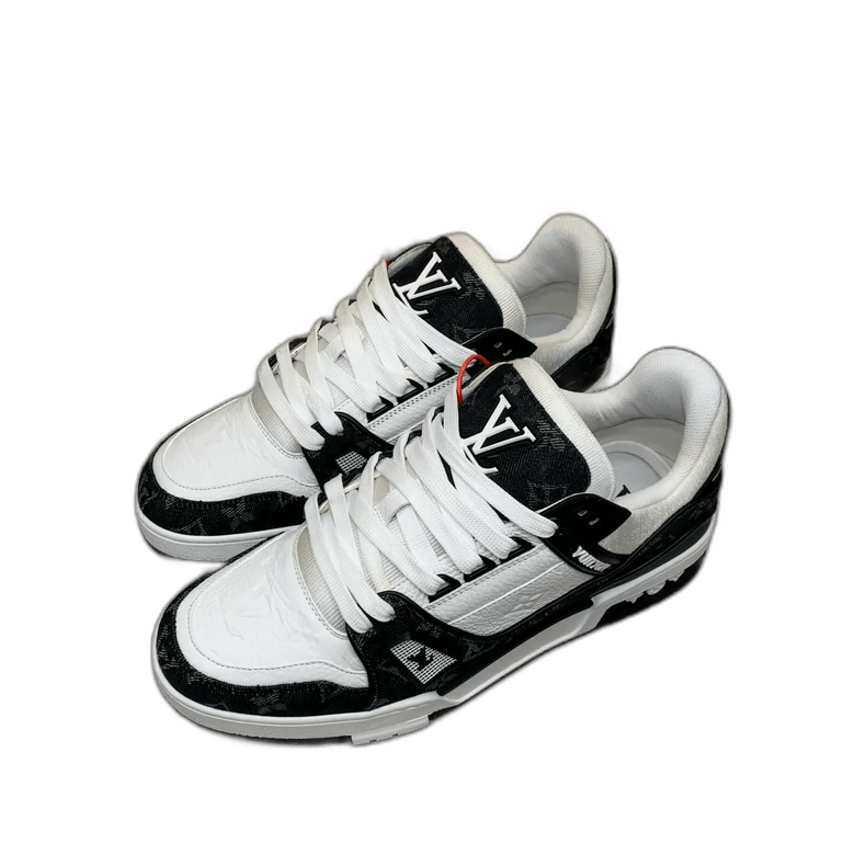 Louis Vuitton Lv Trainer Black and White Sneakers-yf Size US 7 / EU 40 - 1 Thumbnail