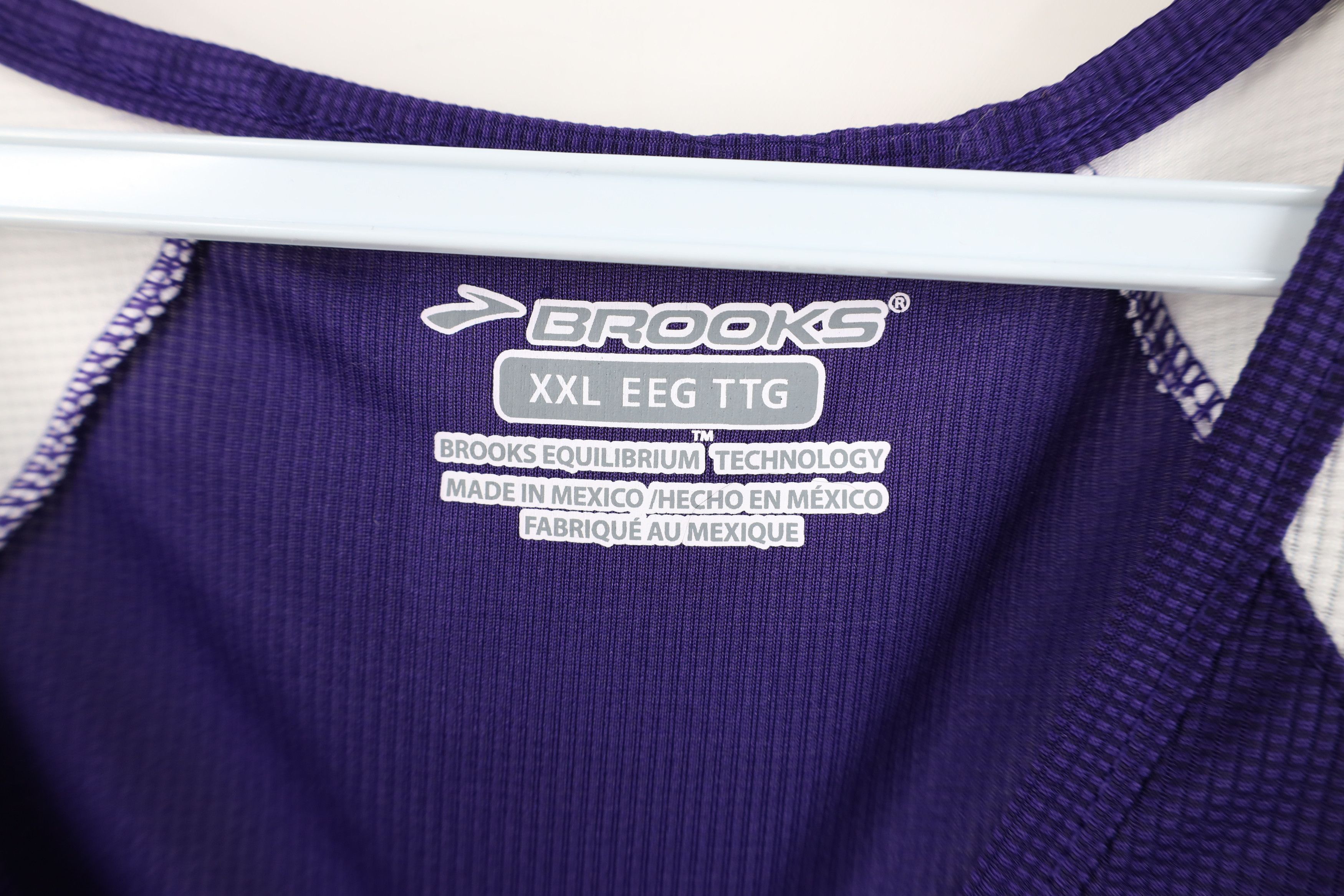 Brooks Vintage Y2K Brooks Running Jogging Singlet Jersey T-Shirt Size US XXL / EU 58 / 5 - 5 Thumbnail
