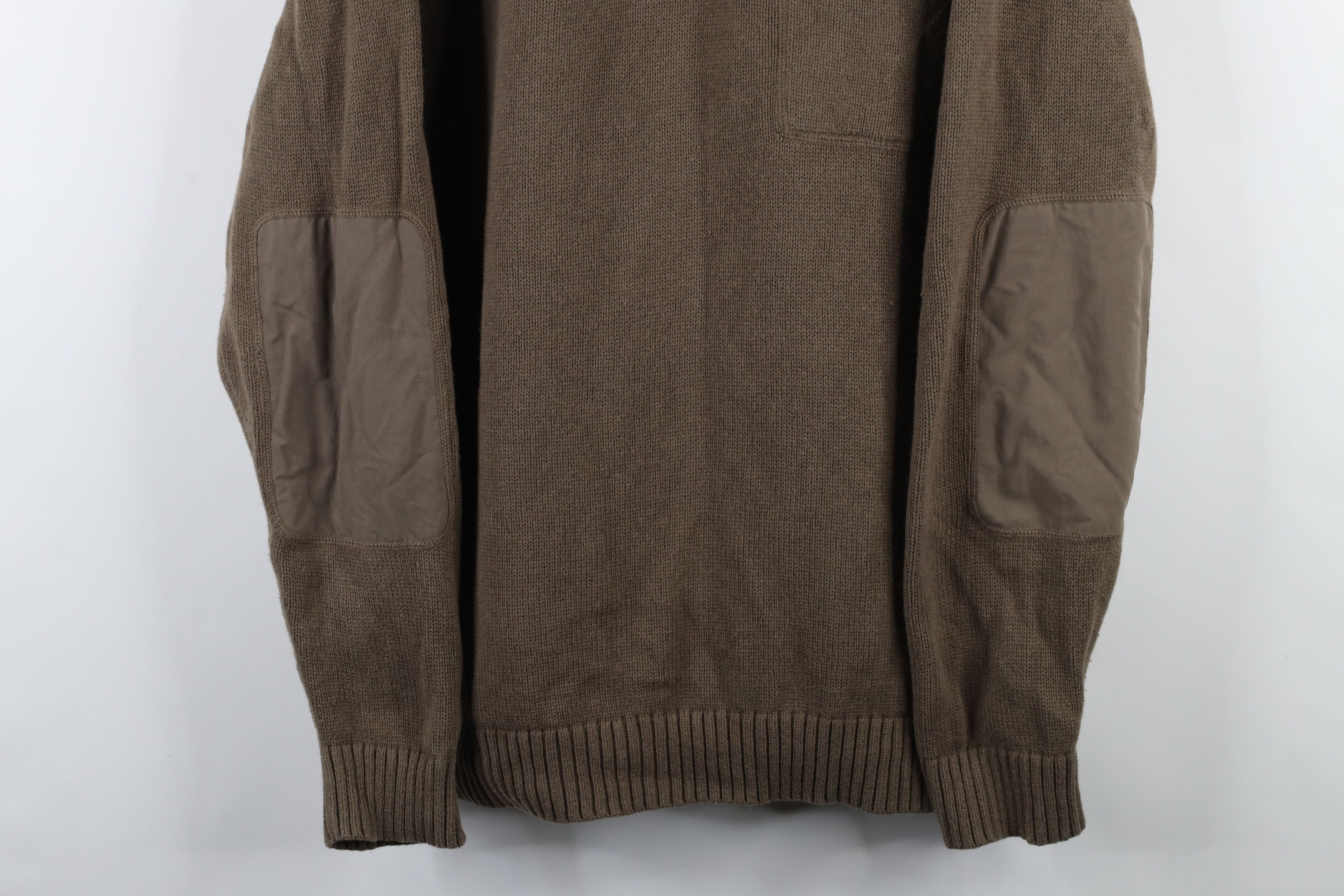 Duluth Trading Company × Vintage Duluth Trading Co Brigadier Mock Neck Half Zip Sweater Bark Size US XXL / EU 58 / 5 - 3 Thumbnail