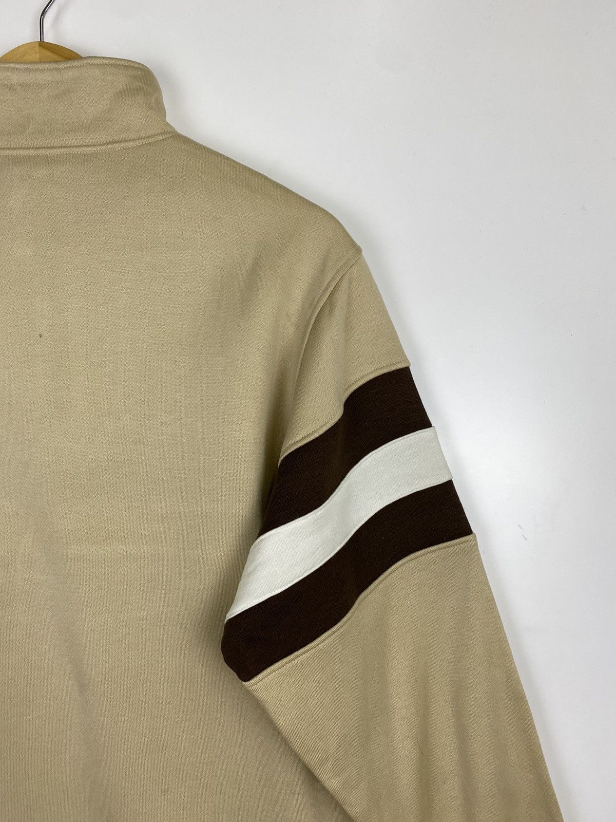 Le Coq Sportif × Vintage Vintage Le Coq Sportif Half Zipper Stripe Size US XL / EU 56 / 4 - 9 Thumbnail