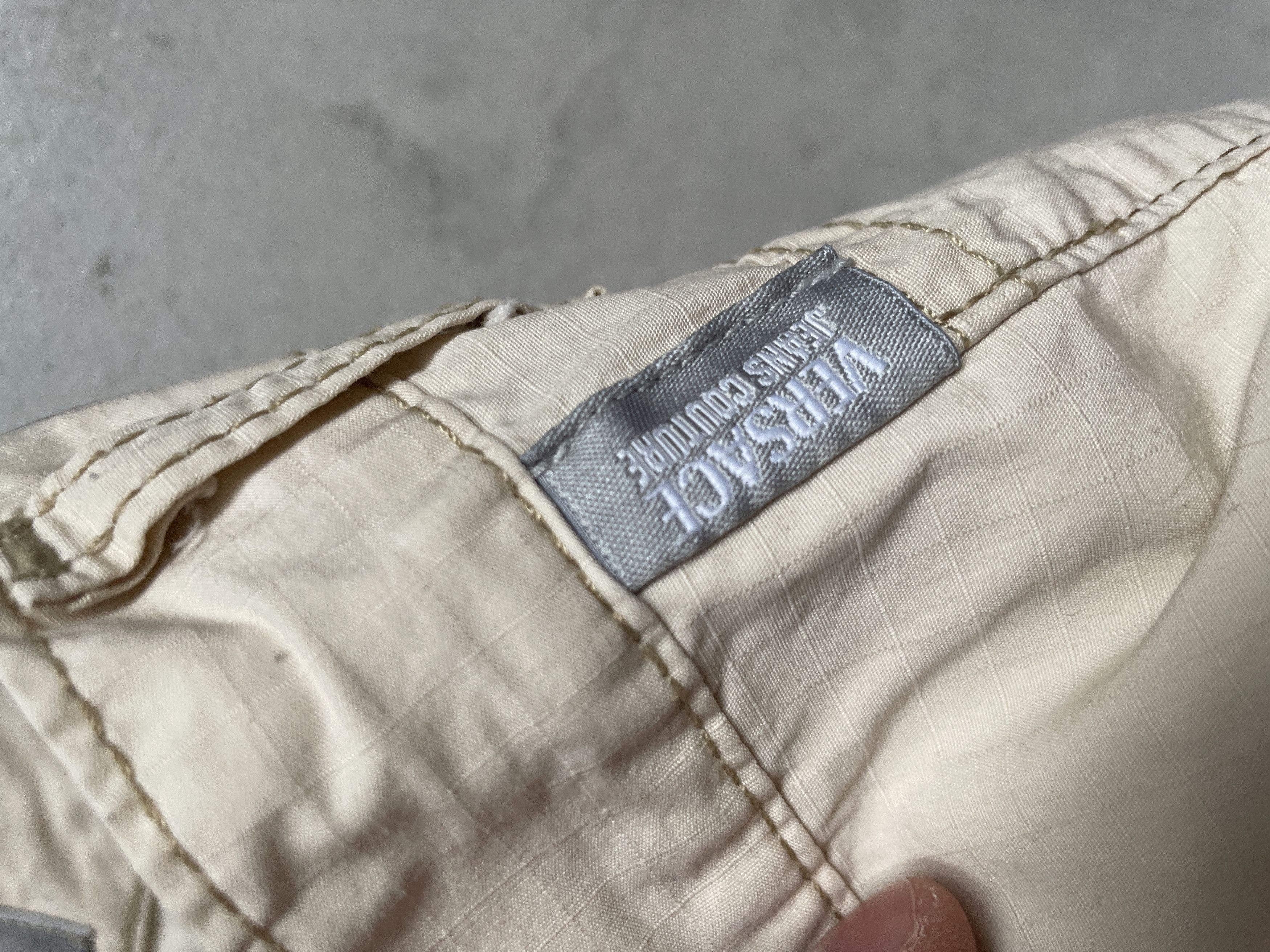 Versace Jeans Couture VERSACE JEANS COUTURE WIDE BEIGE CASUAL PANTS Size US 36 / EU 52 - 8 Thumbnail