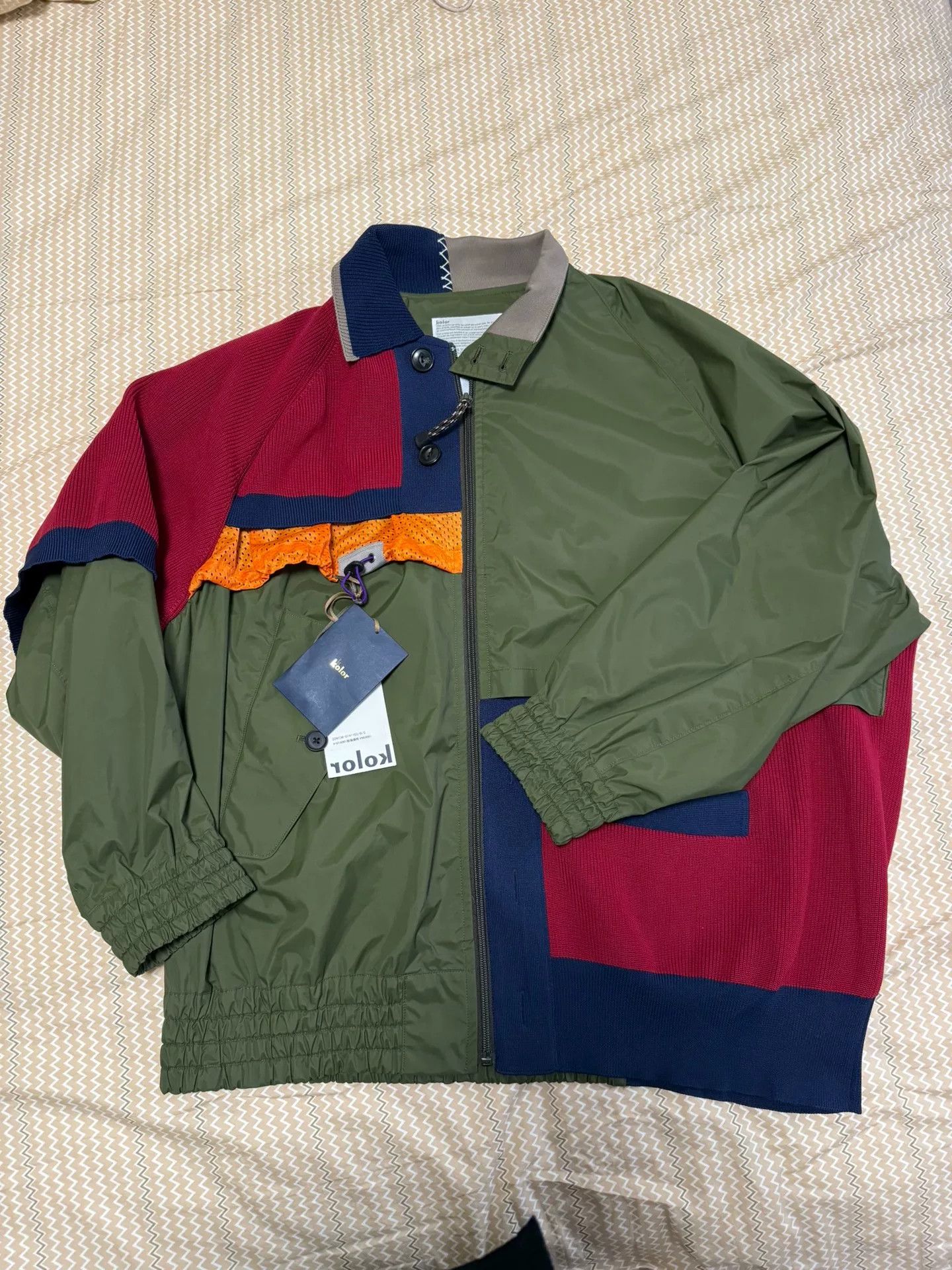 Kolor Kolor 22SS Paneled Jacket Size US S / EU 44-46 / 1 - 1 Thumbnail