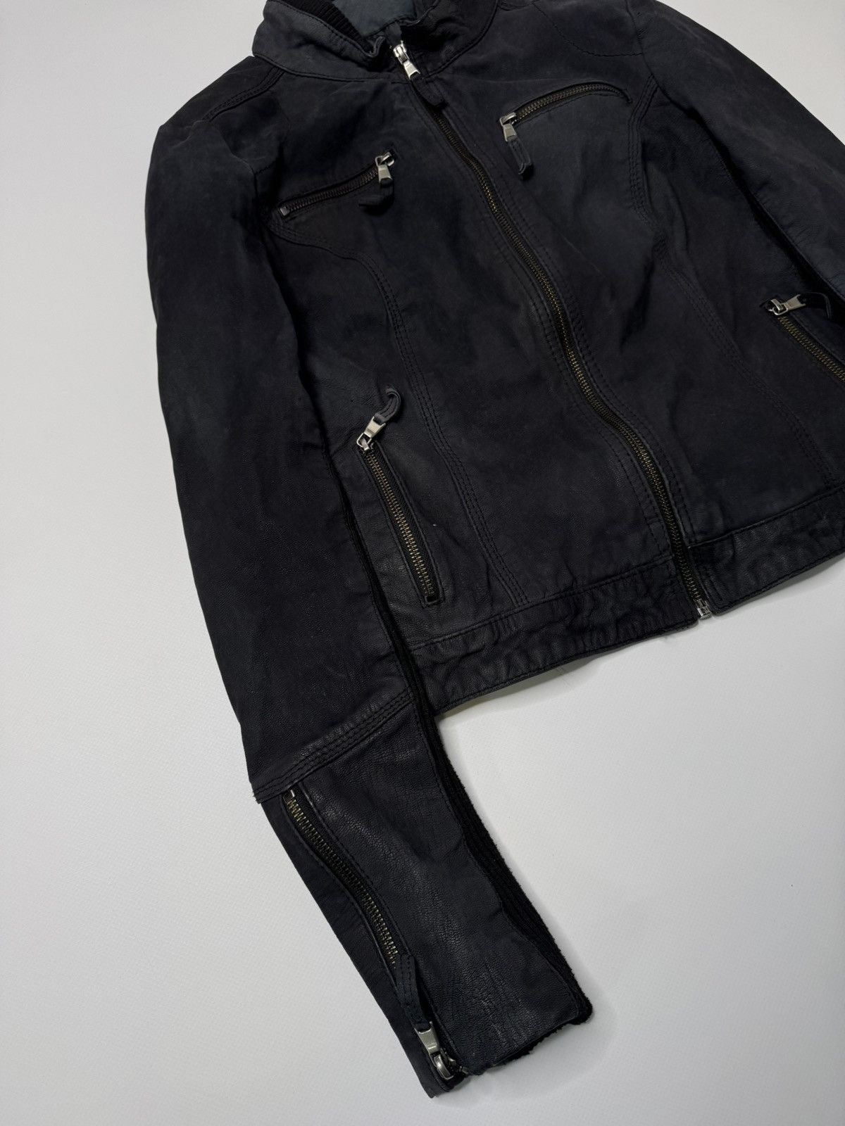 Genuine Leather Vintage leather slim jacket if6was9 swag hysteric hedi avant Size S / US 4 / IT 40 - 4 Thumbnail