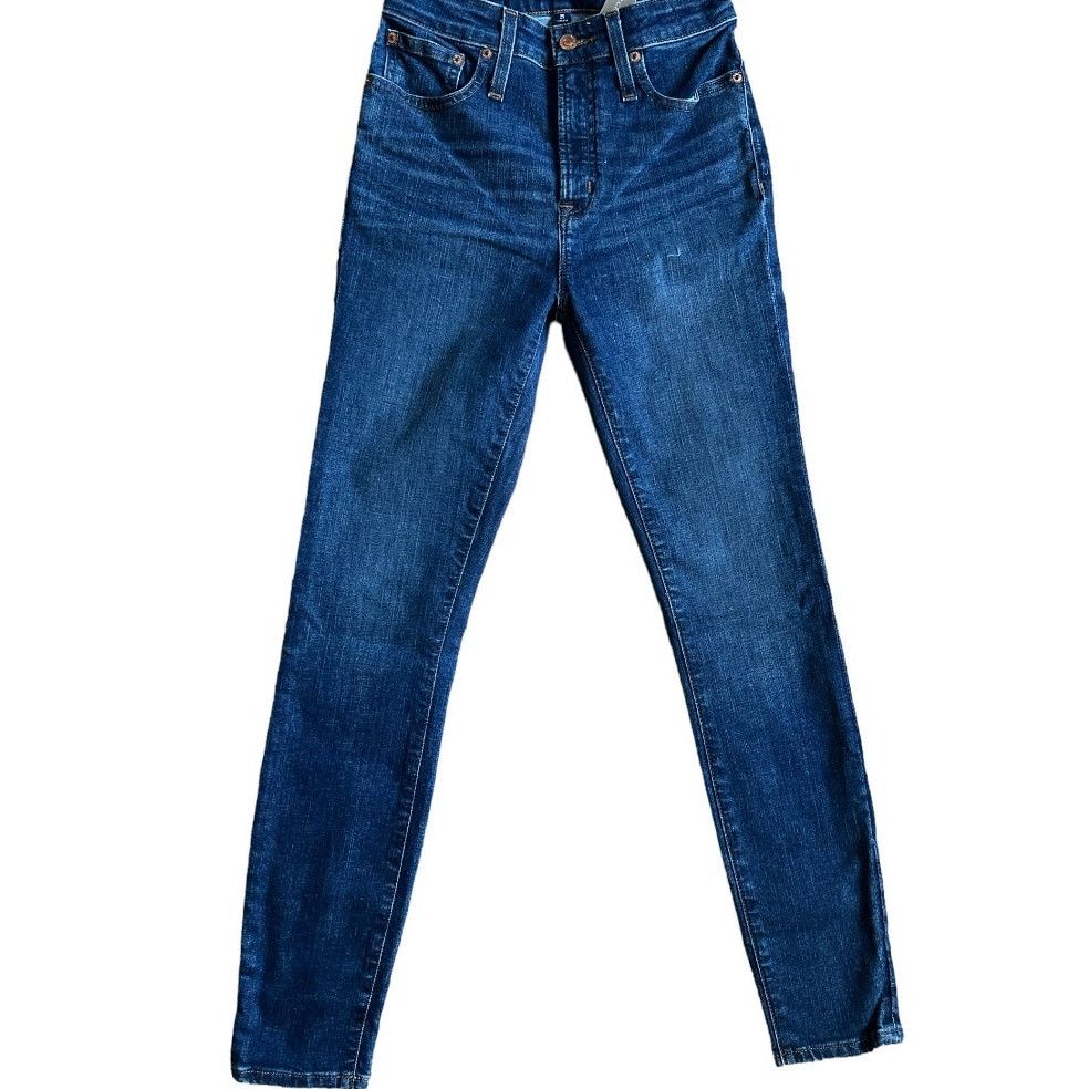 J.Crew J.CREW Dry Den Blue Wash Curvy Toothpick Jeans, US24 Size 24" / US 00 / IT 34 - 1 Thumbnail