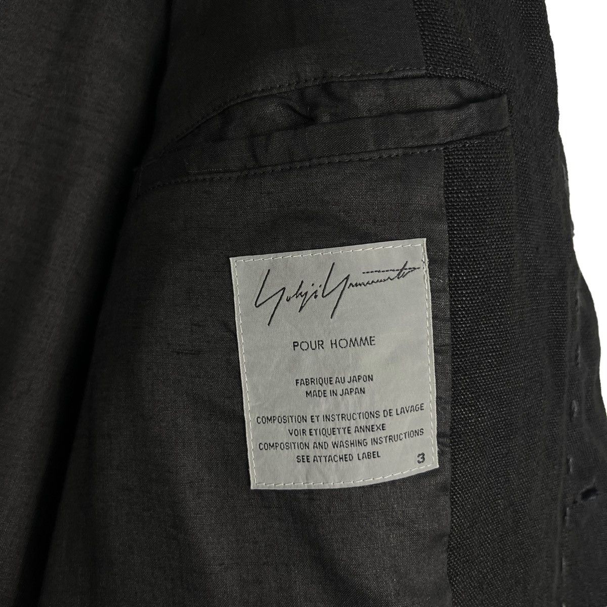 Yohji Yamamoto 🔥VTG YOHJI YAMAMOTO POUR HOMME AW1999 WOOL BUTTON JACKET Size US L / EU 52-54 / 3 - 17 Thumbnail