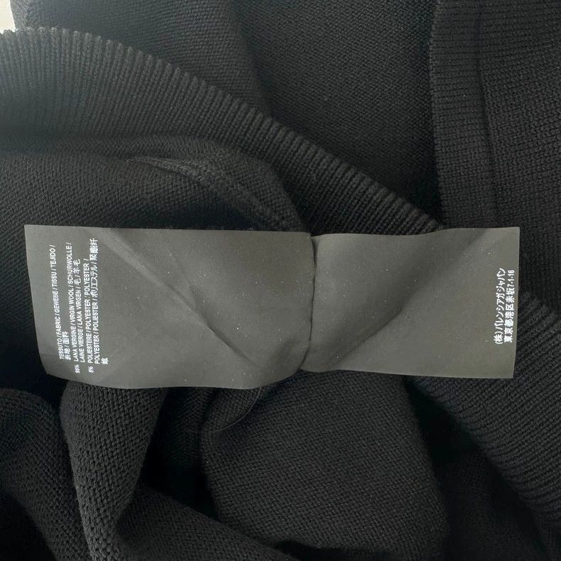Balenciaga Balenciaga Sinners Embroidered Destroyed Sweater Size US M / EU 48-50 / 2 - 6 Thumbnail