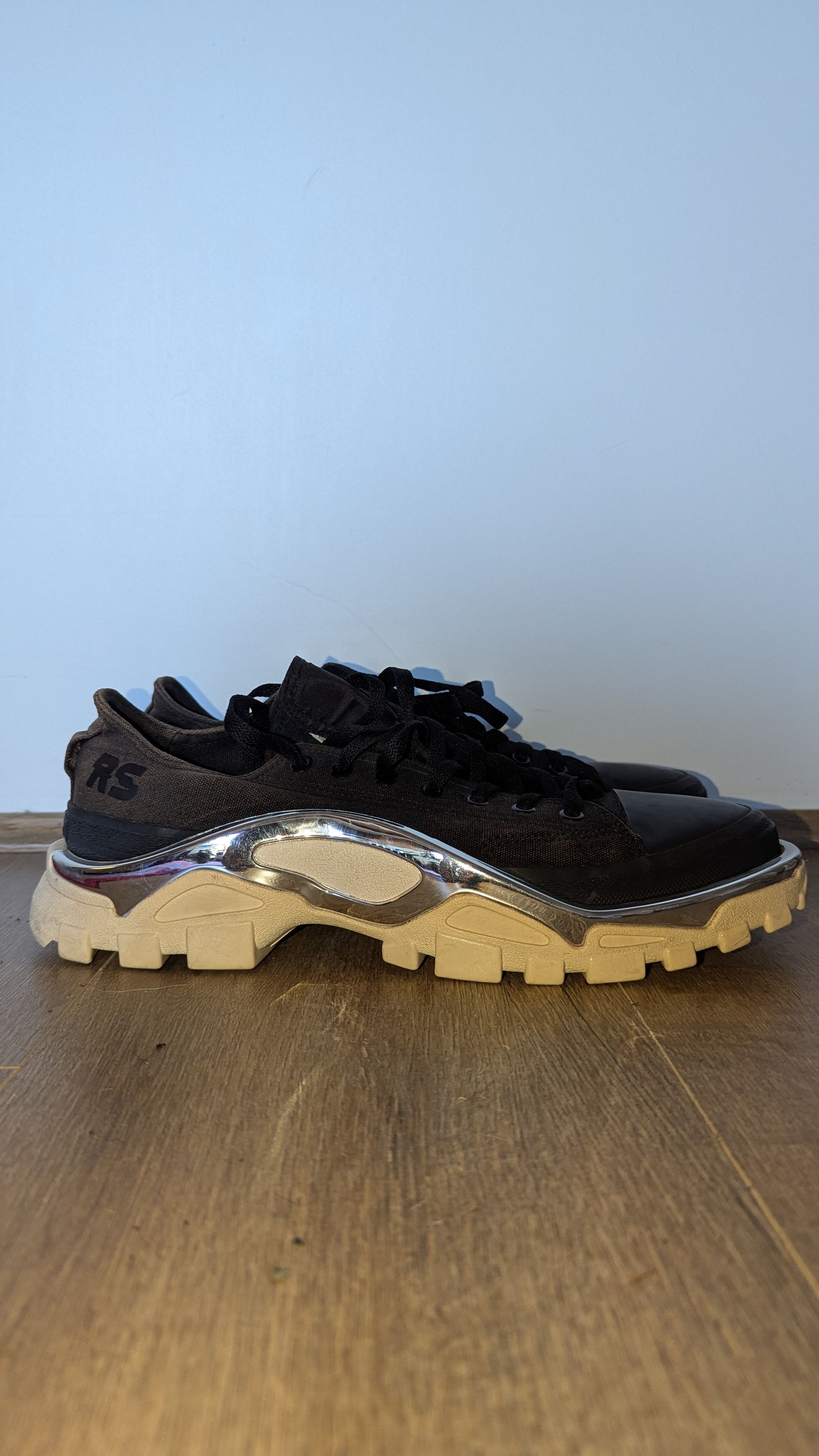 Adidas × Raf Simons Adidas x Raf Simons Detroit Runner "Oreo" Size US 10 / EU 43 - 3 Thumbnail