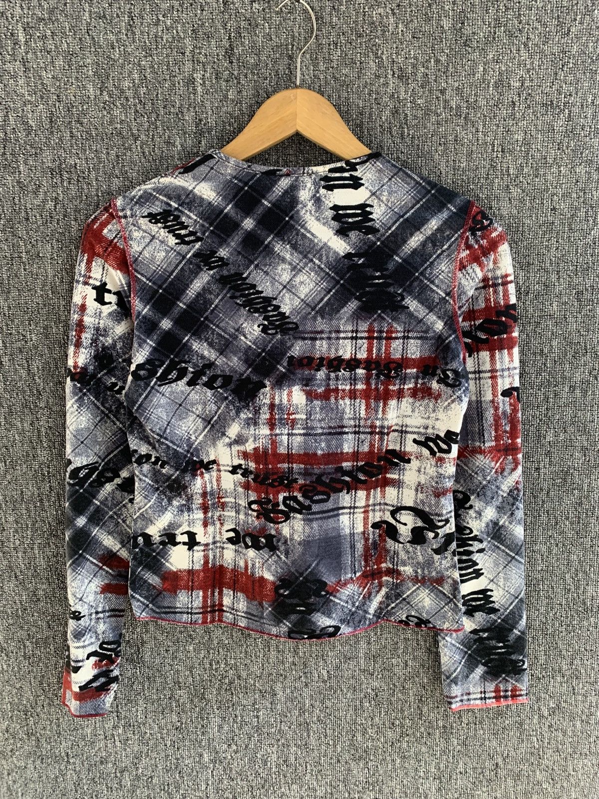 Other Axara Paris Zip Colar Gaultier Style Cropped Long Sleeve Size L / US 10 / IT 46 - 5 Thumbnail