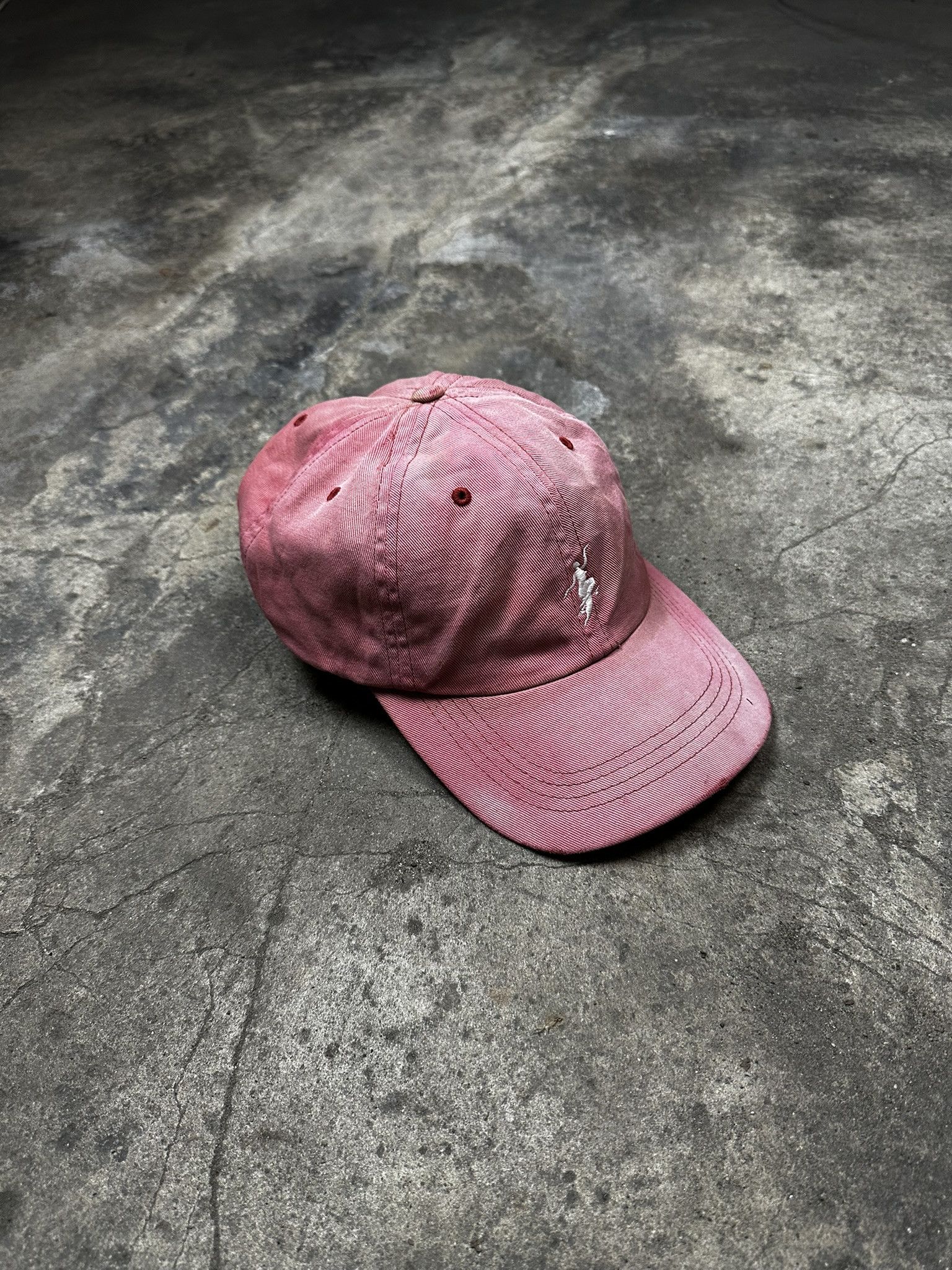 Polar Skate Co. 00s Vintage Polar Skate Co. Distressed Washed Hiphop Cap Size ONE SIZE - 1 Thumbnail