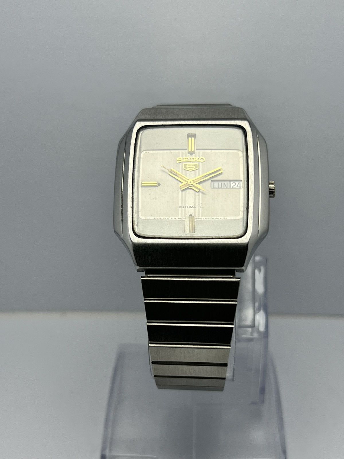 Seiko Seiko 5 Automatic Vintage Wrist Watch Day/Date Japan Size 36 - 15 Thumbnail
