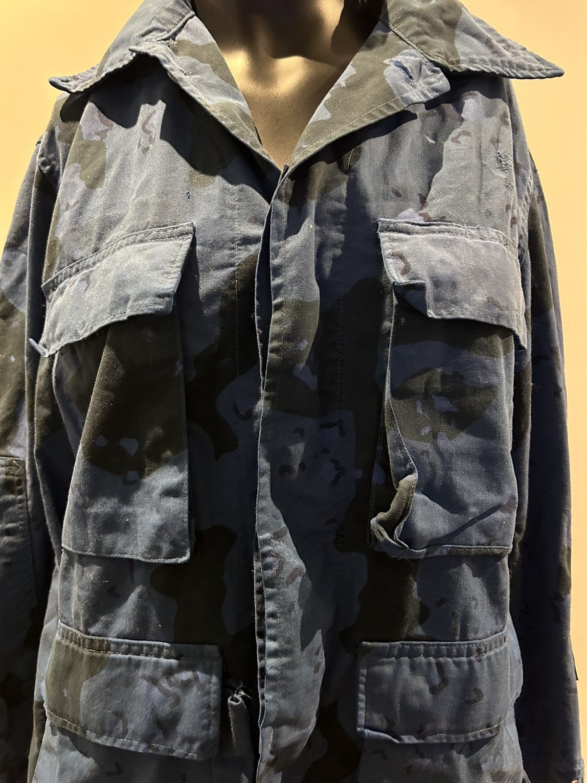Other Denimist camouflage cargo blue jacket. Size S / US 4 / IT 40 - 3 Thumbnail