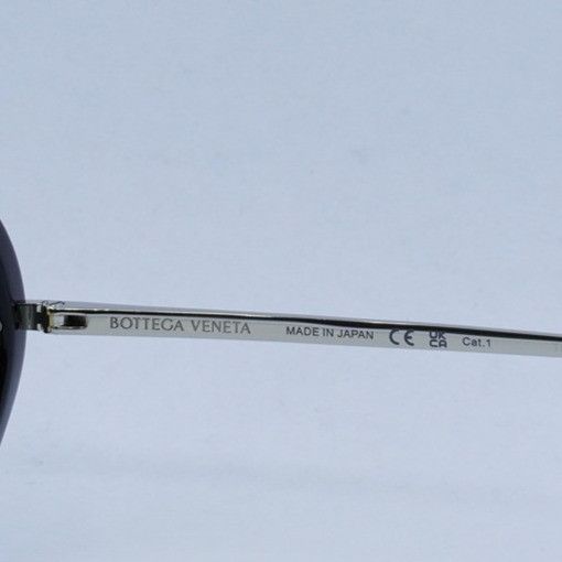 Bottega Veneta Bottega Veneta BV1274S 002 Sunglasses Black Aviator Frame Size ONE SIZE - 4 Thumbnail