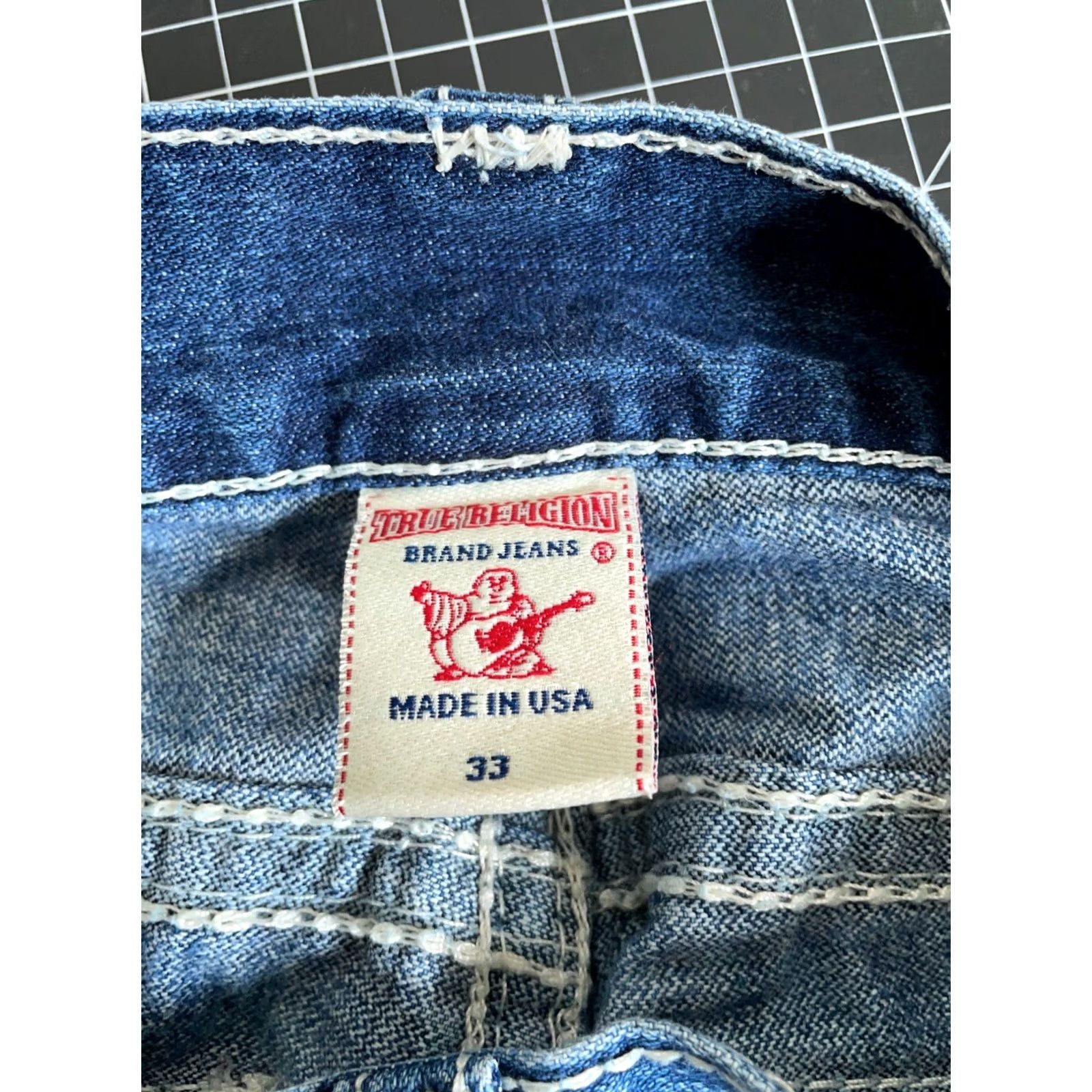 True Religion VINTAGE True Religion Jeans Bootcut Men's 33 x 27 5-Pocket Denim Blue Please laboriously adjust for searchability Size US 33 - 3 Thumbnail