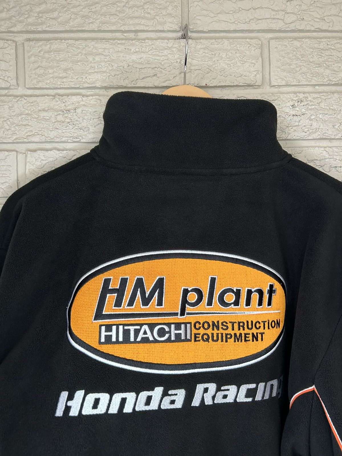 Honda Vintage Honda Racing Zip Up Fleece Sweater Size US L / EU 52-54 / 3 - 11 Thumbnail