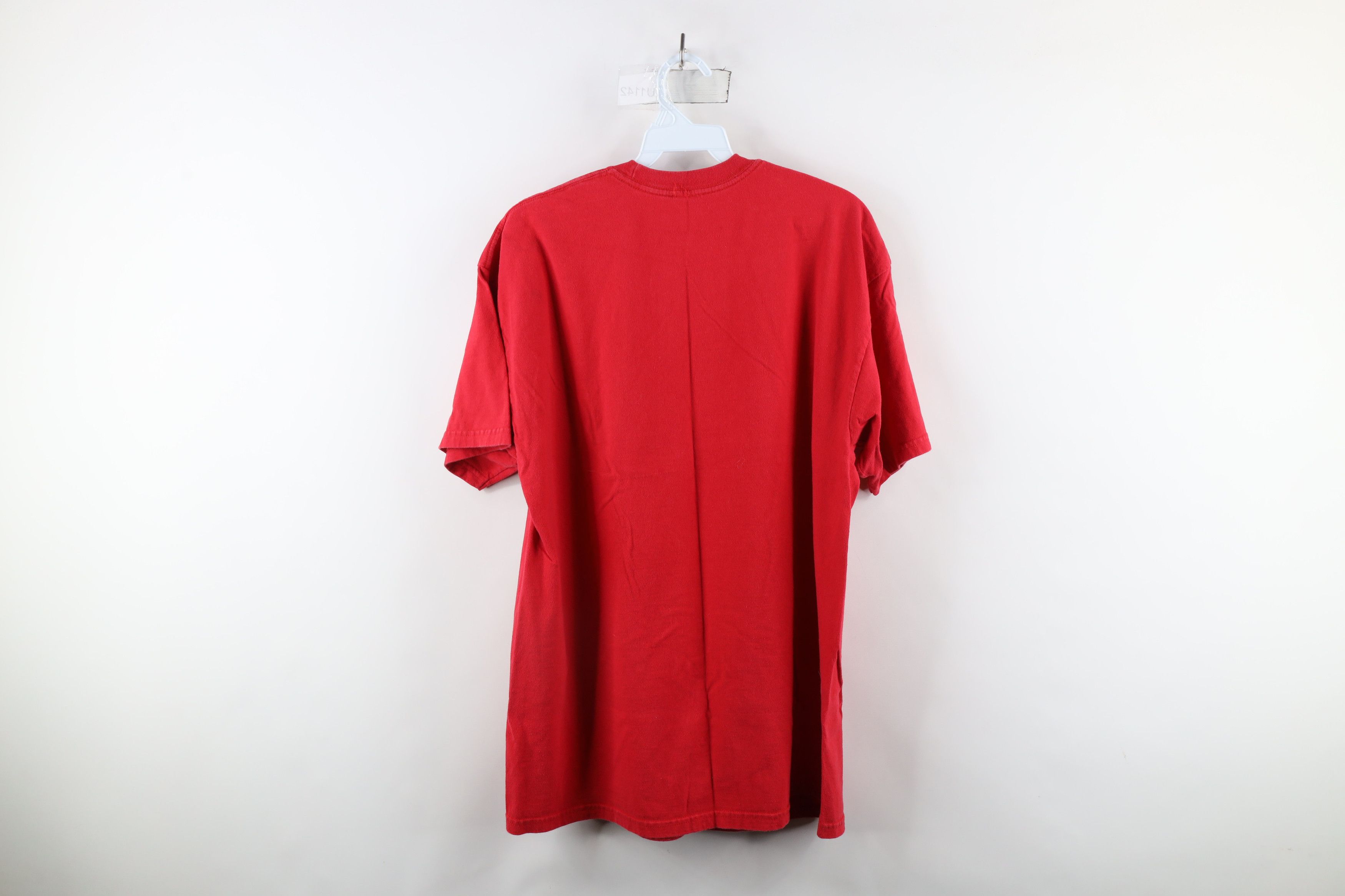 Vintage Vintage 90s Streetwear Snowman I Smell Carrots T-Shirt Size US L / EU 52-54 / 3 - 9 Thumbnail