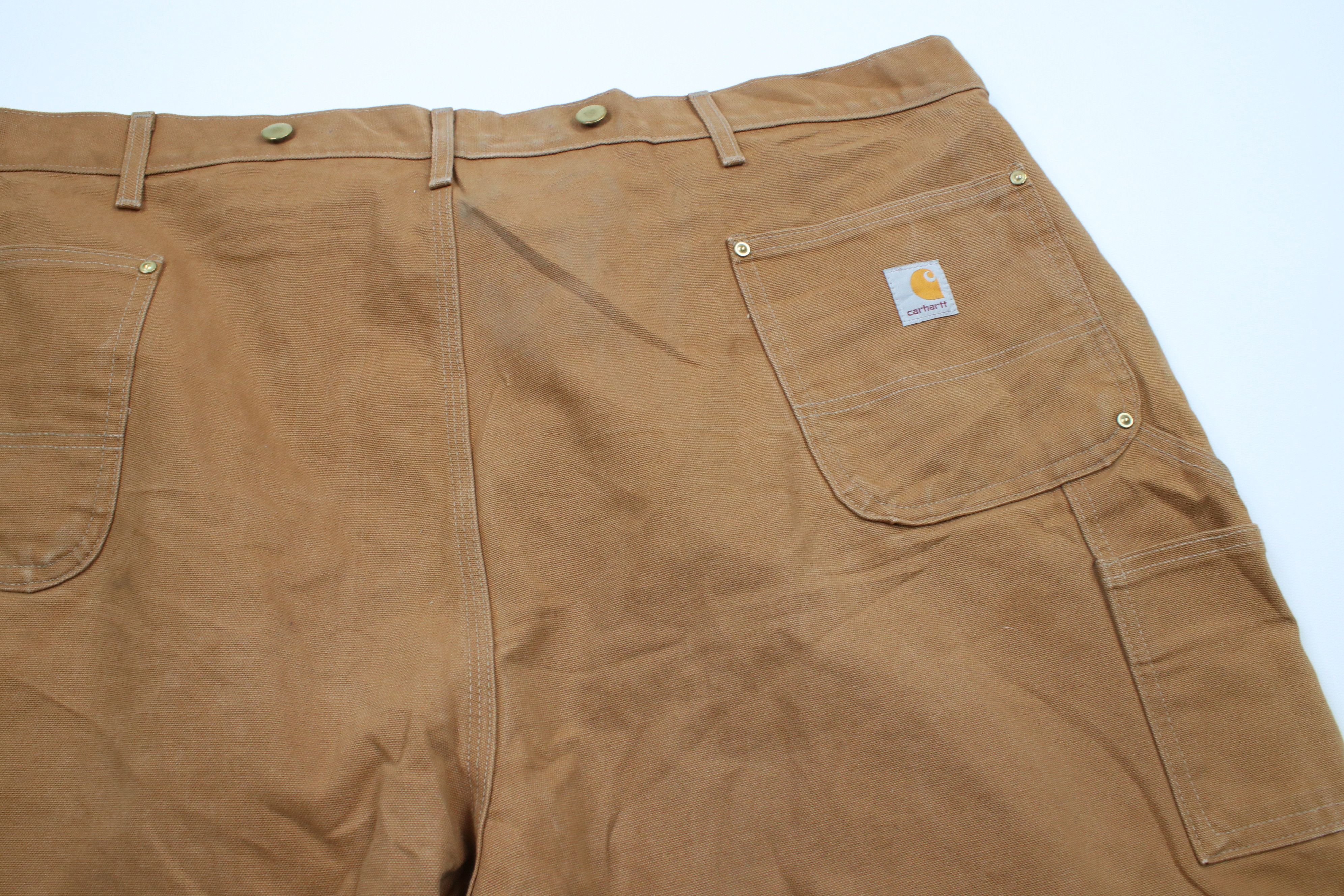 Carhartt × Vintage Carhartt Heavyweight Loose Wide Leg Double Knee Pants USA Size US 44 / EU 60 - 13 Thumbnail