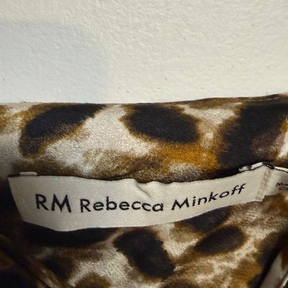 Rebecca Minkoff Rebecca Minkoff Leopard Print Slip Dress – Size L Size L / US 10 / IT 46 - 7 Thumbnail