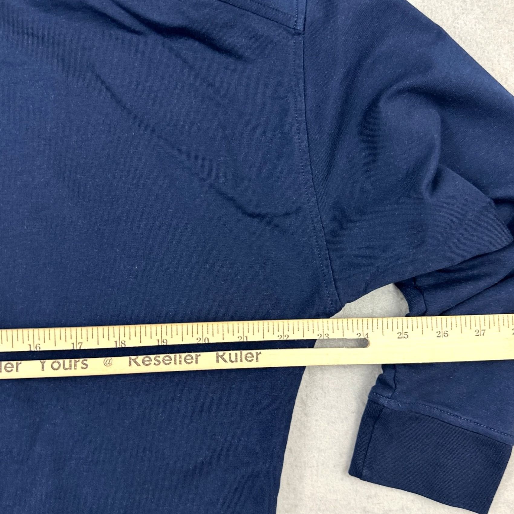Vintage B. Draddy Sweater Men M Blue 1/4 Zip Golf Pullover Pockets Size US M / EU 48-50 / 2 - 7 Thumbnail
