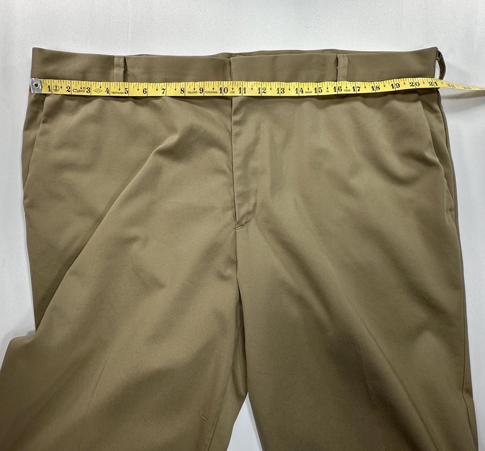Dockers Dockers Flat Front Straight Leg Chinos Brown Mens 42/30 Size US 42 / EU 58 - 7 Thumbnail