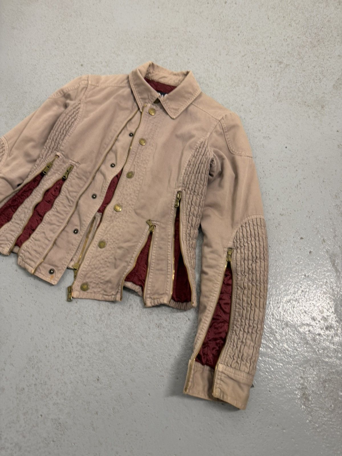 Dolce & Gabbana Vintage AW2003 Dolce & Gabbana Multi-zip Utility Jacket Size S / US 4 / IT 40 - 3 Thumbnail