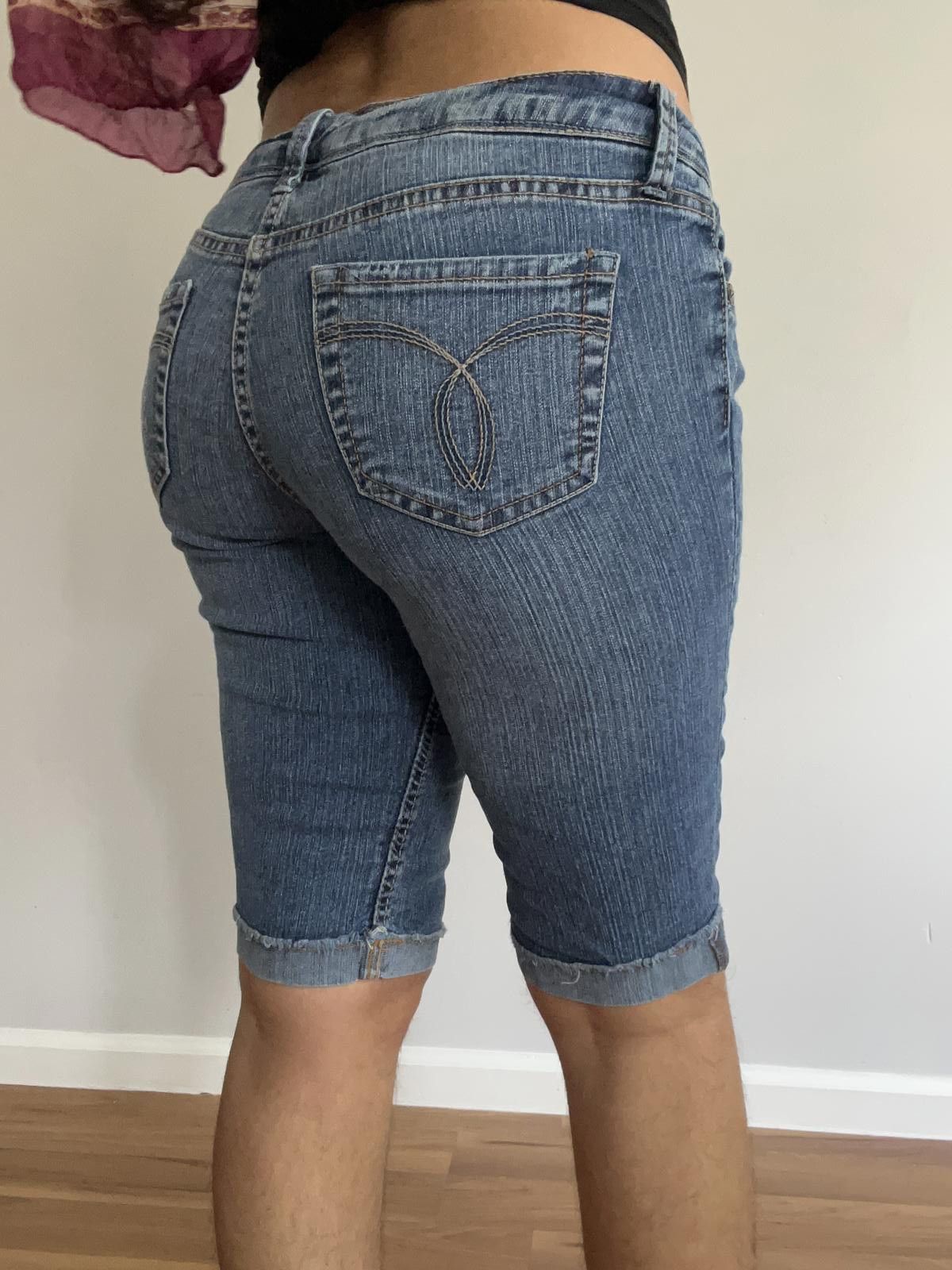 Other Women’s cotton jean capris medium Size 32" / US 10 / IT 46 - 4 Thumbnail