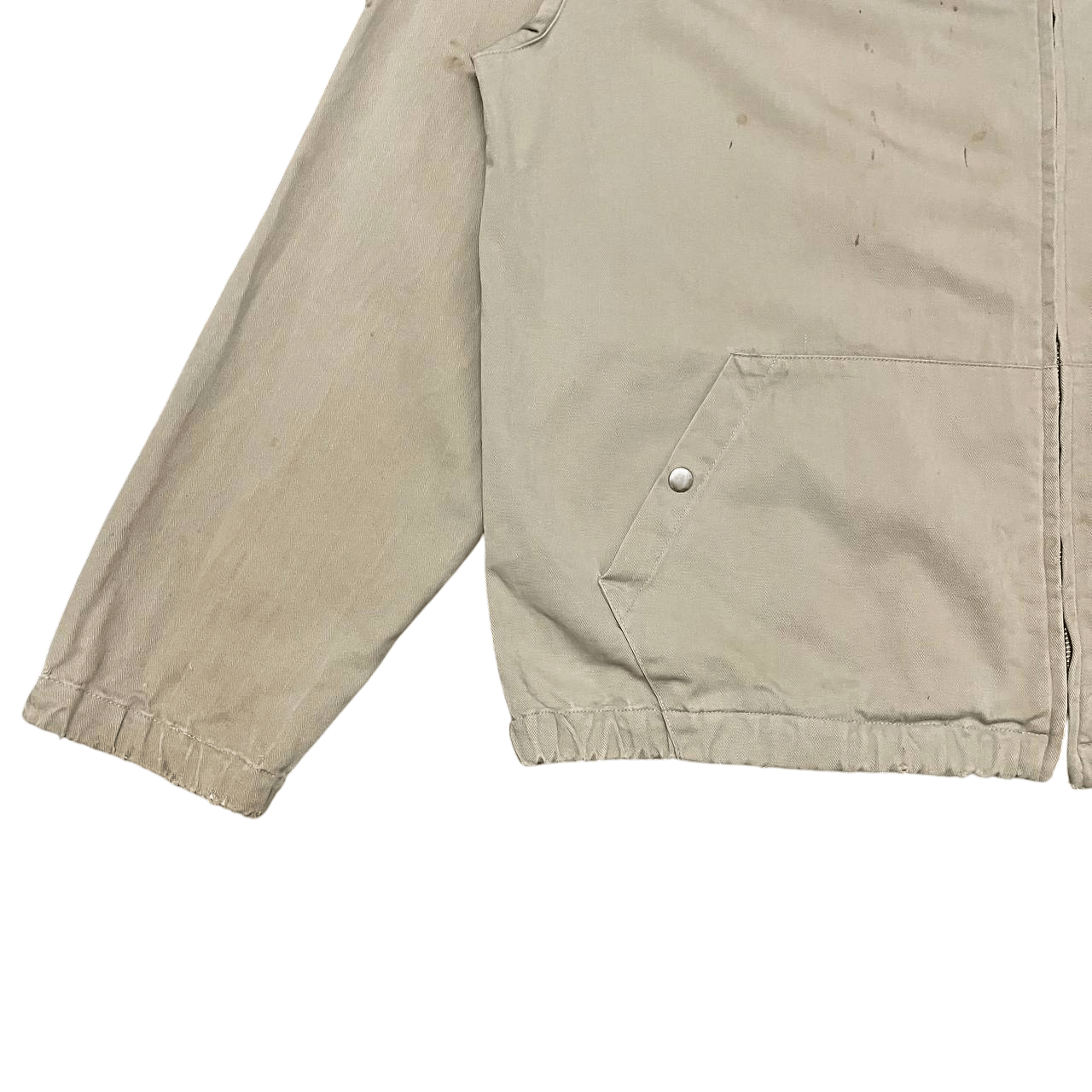 Polo Ralph Lauren Vintage Polo Ralph Lauren Zipper Jacket Distressed Size US M / EU 48-50 / 2 - 3 Thumbnail