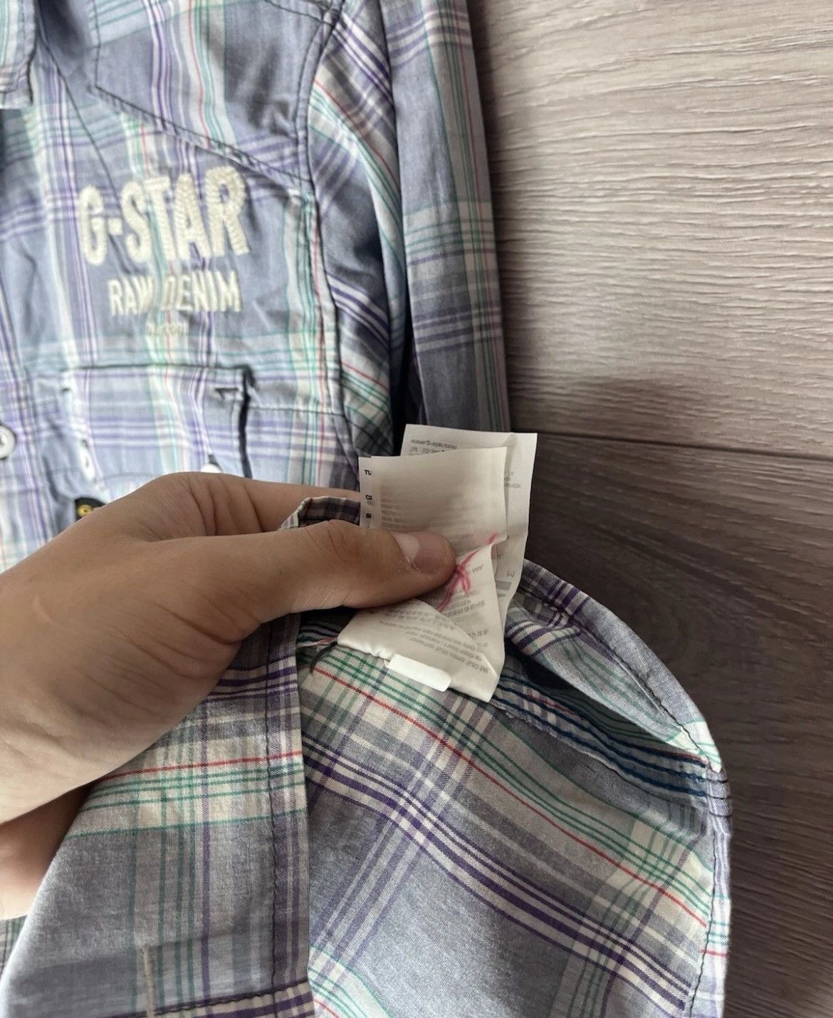 G-Star Mens shirt G-Star Raw size M vintage Size US M / EU 48-50 / 2 - 12 Thumbnail