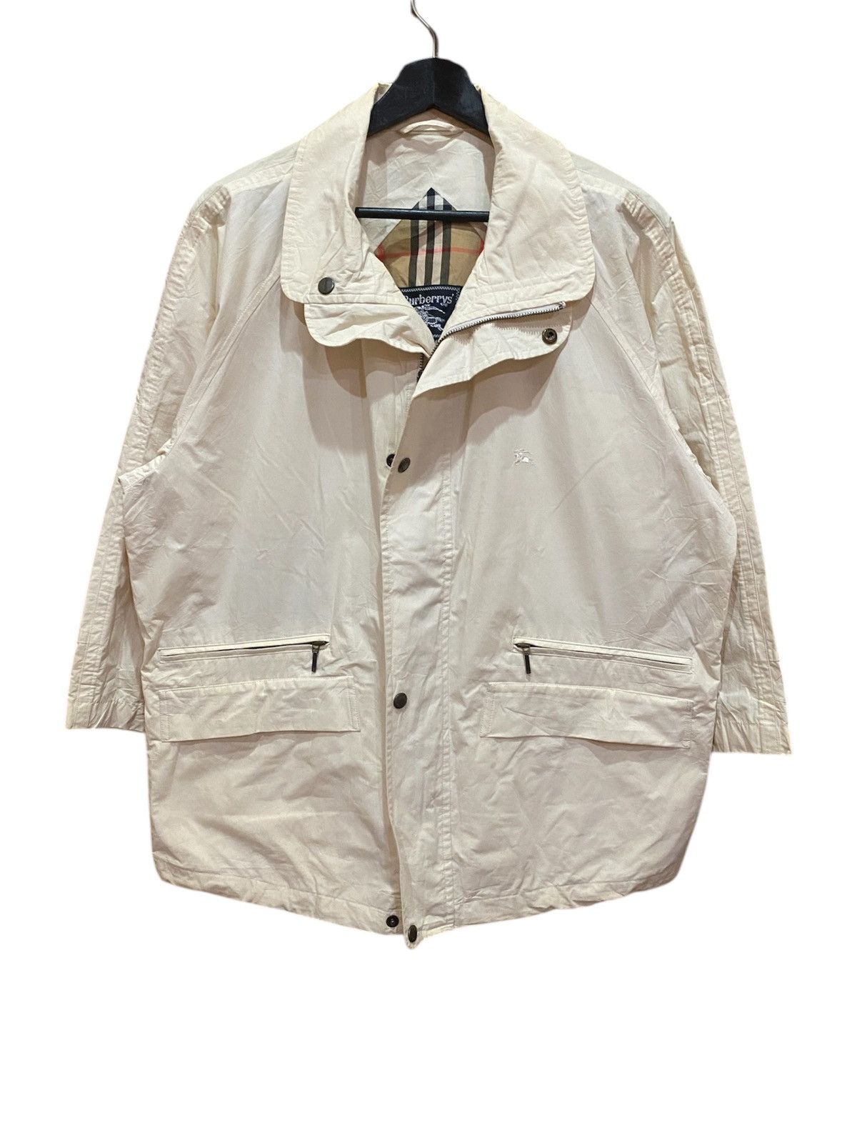 Burberry VINTAGE BURBERRYS CHECK BAGGY JACKET Size US S / EU 44-46 / 1 - 1 Thumbnail