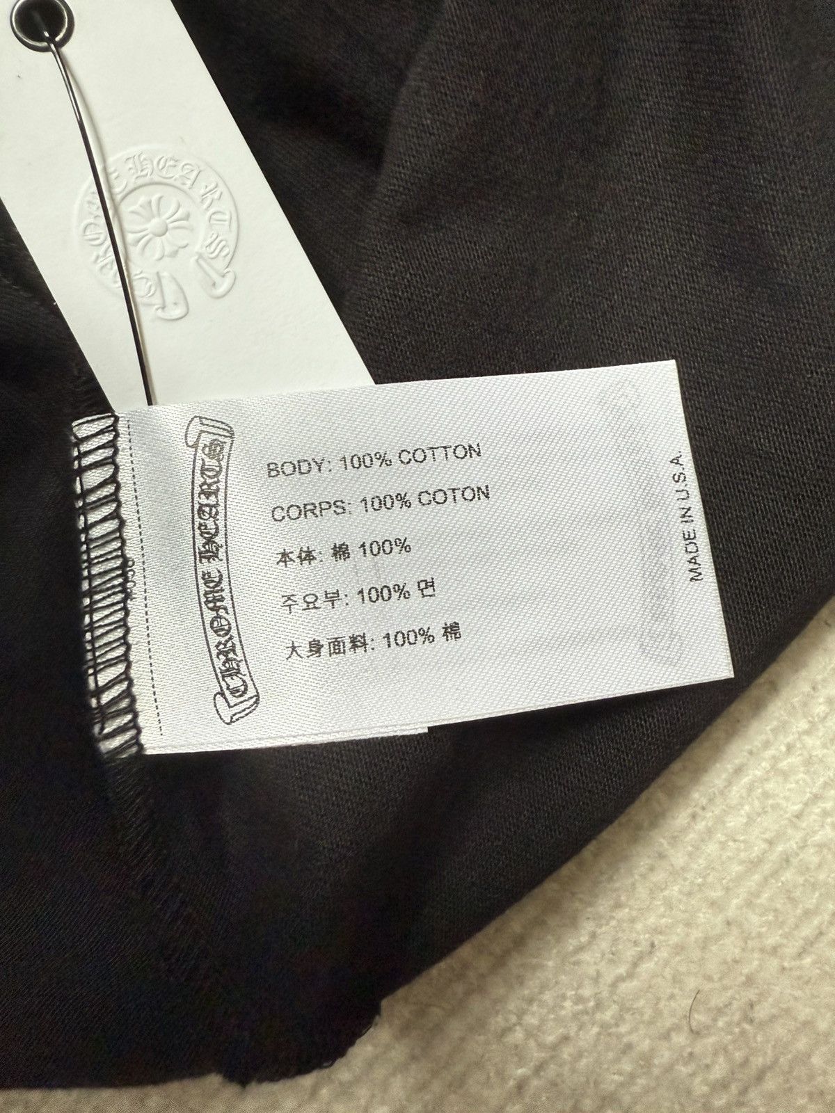 Chrome Hearts Chrome Hearts Miami Exclusive Horseshoe Tee Size US M / EU 48-50 / 2 - 4 Thumbnail