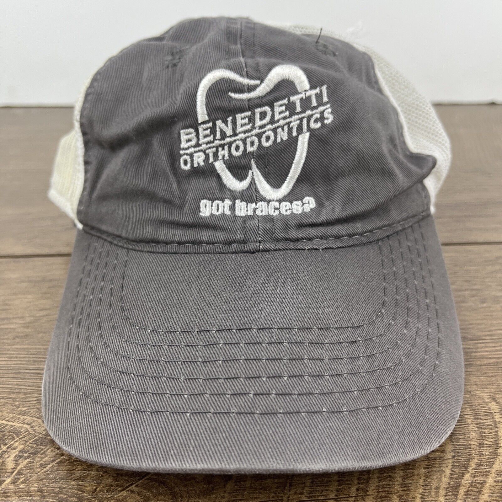 Other Benedetti Orthodontics Hat Gray Hat Adjustable Adult Size Ha Size ONE SIZE - 4 Thumbnail