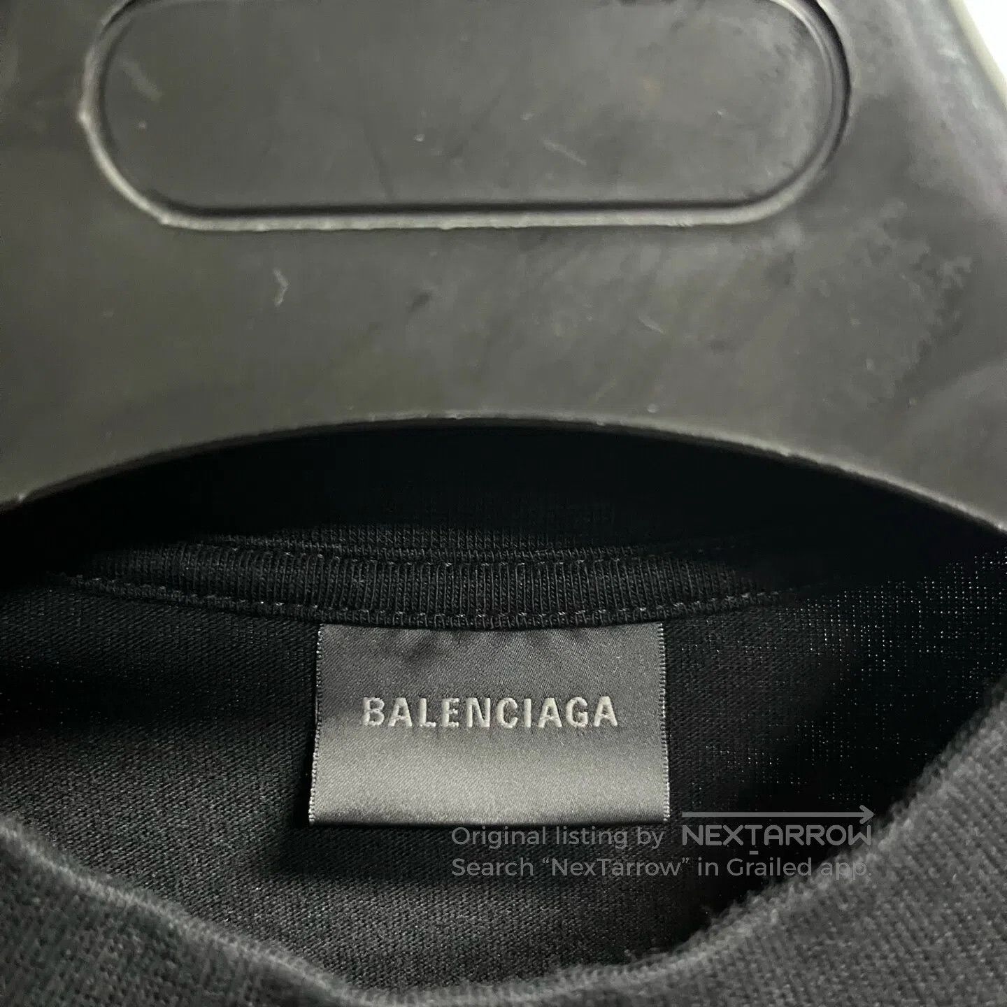 Balenciaga Balenciaga Letter-print round-necked short-sleeved T-shirt Size US XS / EU 42 / 0 - 2 Thumbnail