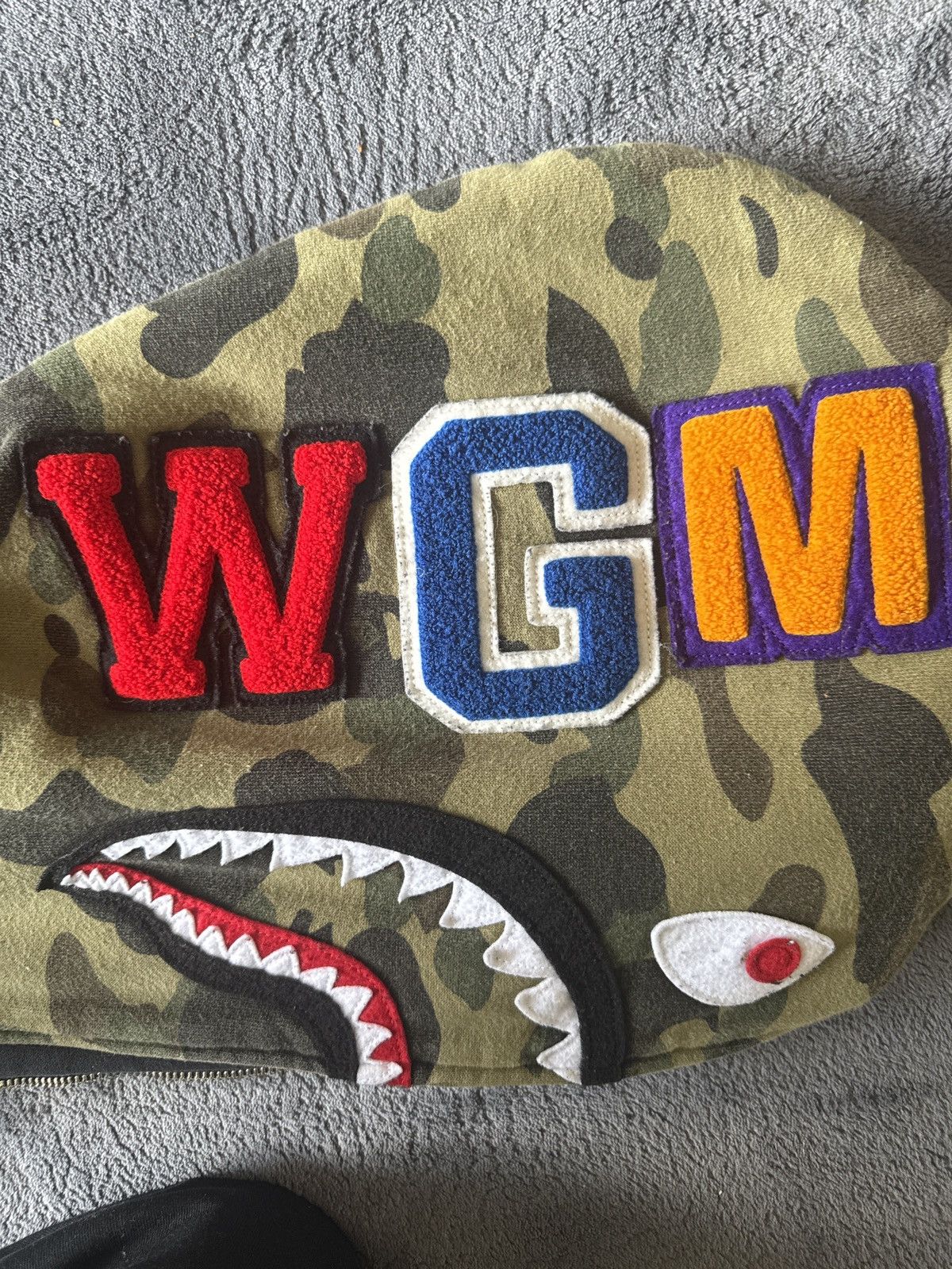 Bape Half Camo Half Black Bathing Ape Size US M / EU 48-50 / 2 - 3 Thumbnail