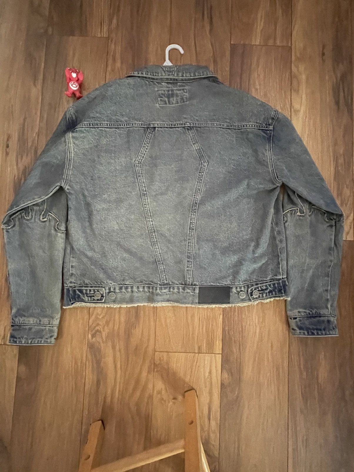 Osbbat years of tears light wash denim jacket Size US XL / EU 56 / 4 - 2 Thumbnail