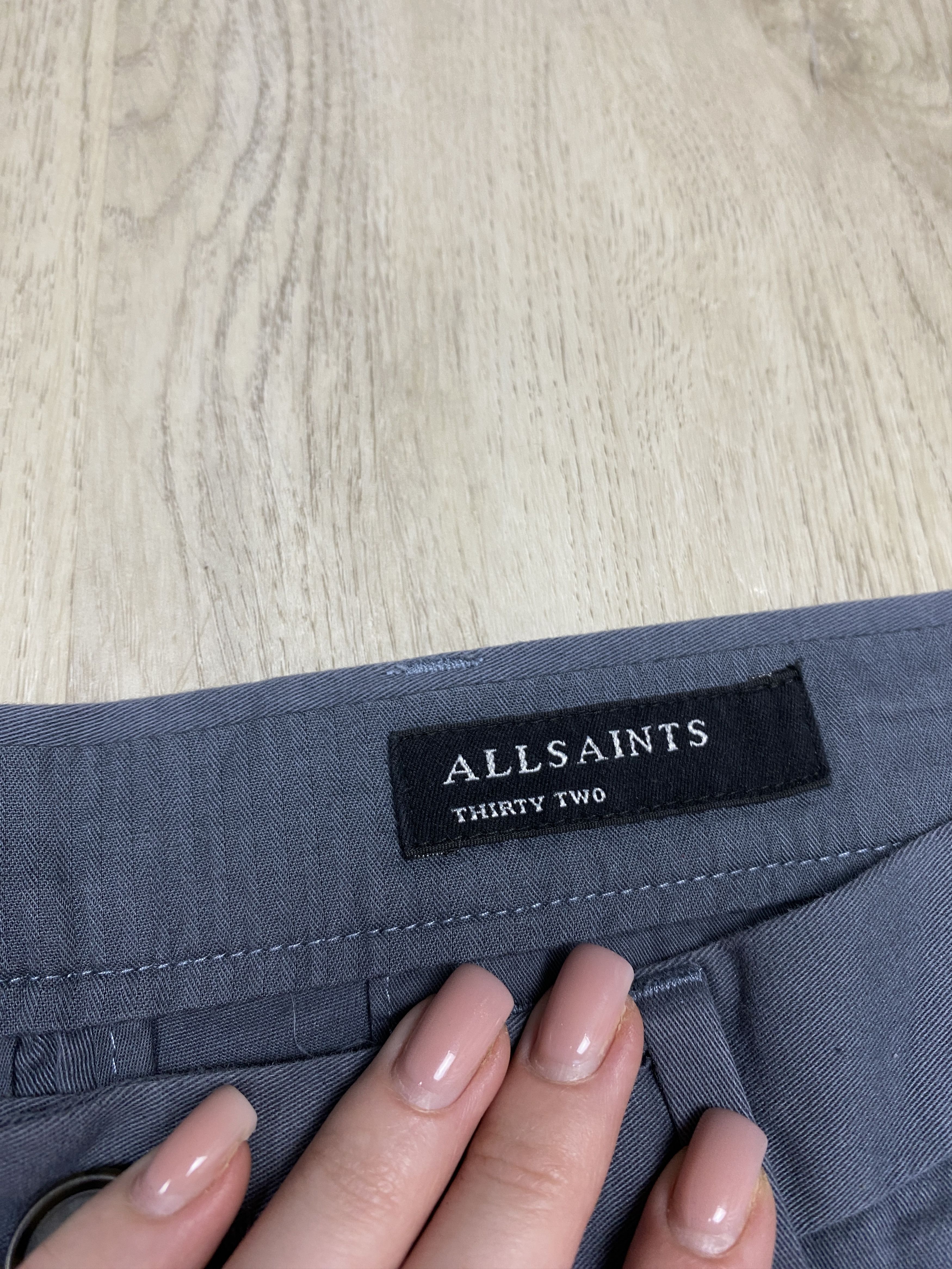 Allsaints Allsaints Mens Felix Chino Pants Size US 32 / EU 48 - 3 Thumbnail