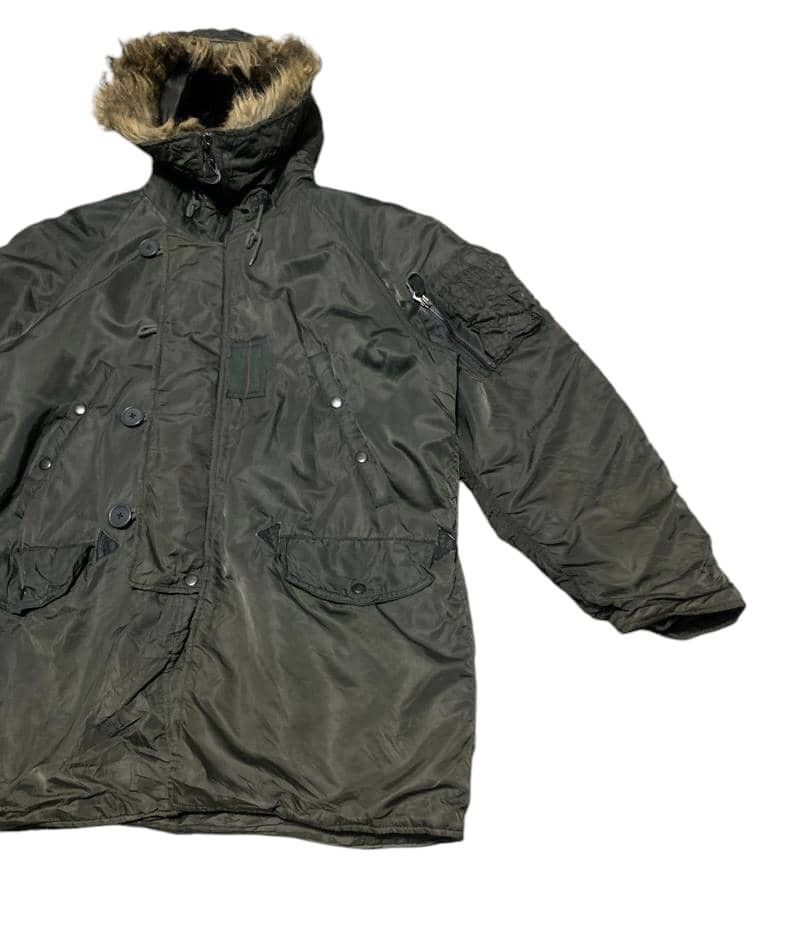 Avirex Vintage Avirex Military Bomber Jacket Nice Design Size US L / EU 52-54 / 3 - 3 Thumbnail