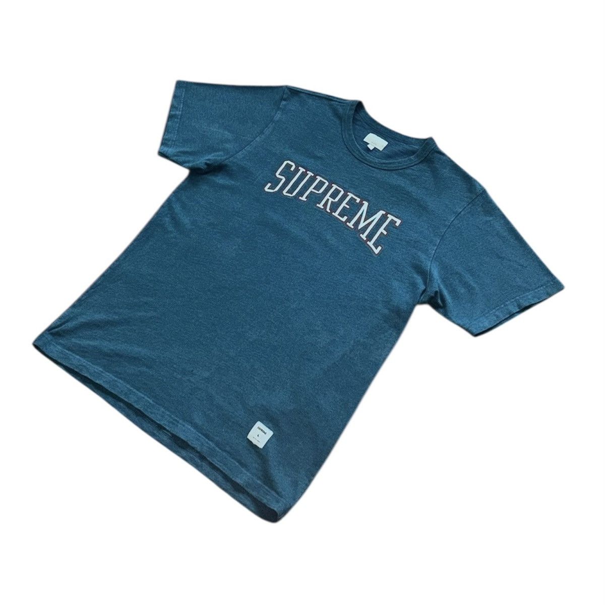 Designer × Supreme Supreme Forrest Green Short Sleeve T-Shirt (Size Large) Size US L / EU 52-54 / 3 - 2 Thumbnail