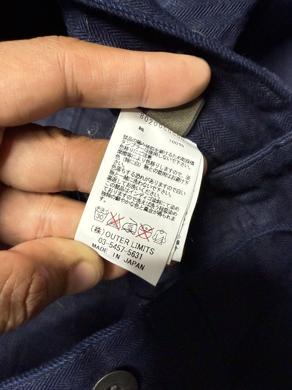 Nigel Cabourn Nigel Cabourn Indigo Dyed Fatigue Trousers Size US 32 / EU 48 - 12 Thumbnail