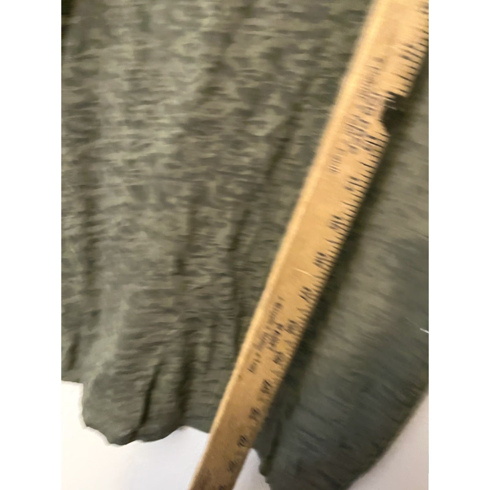 Vintage Chico’s T-Shirt Short sleeve Green Sequin Lined Burnout Style XS XL Womens Top Basic Casual Pullover Round Neck Cotton Polyester 3 (XL) Size XL / US 12-14 / IT 48-50 - 4 Thumbnail