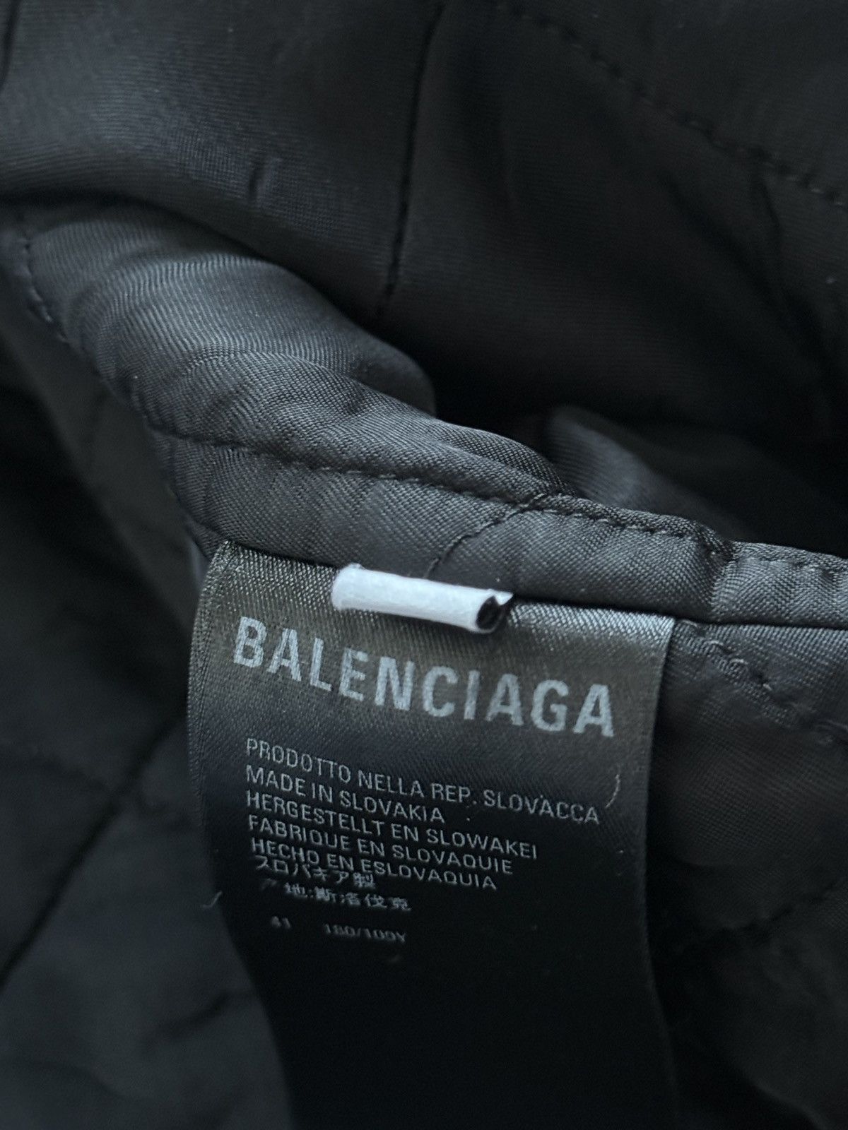 Balenciaga Oversize Padded Flannel Overshirt Size US XL / EU 56 / 4 - 8 Thumbnail