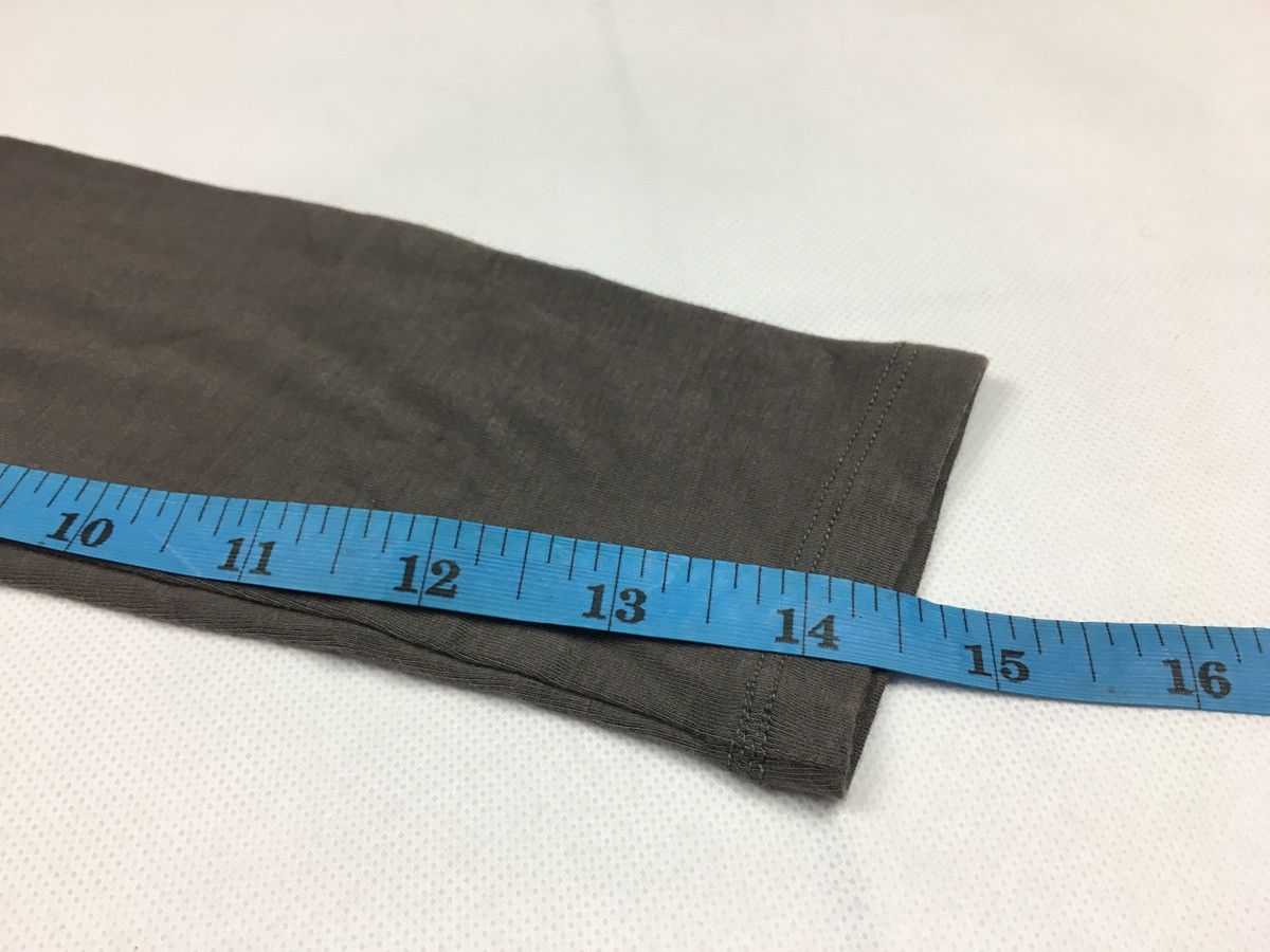 Japanese Brand Yohji Yamamoto Y’s For Living Inner Stretchable Tee Size XS / US 0-2 / IT 36-38 - 9 Thumbnail