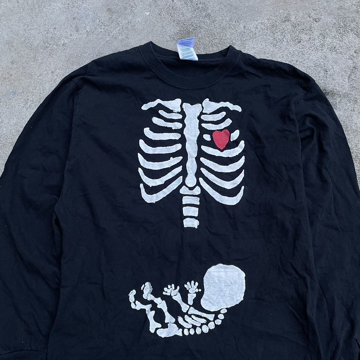 Vintage Vintage Y2K SKETON SKULLS Absurd Art Dead Babe Buymypiece Size US M / EU 48-50 / 2 - 4 Thumbnail