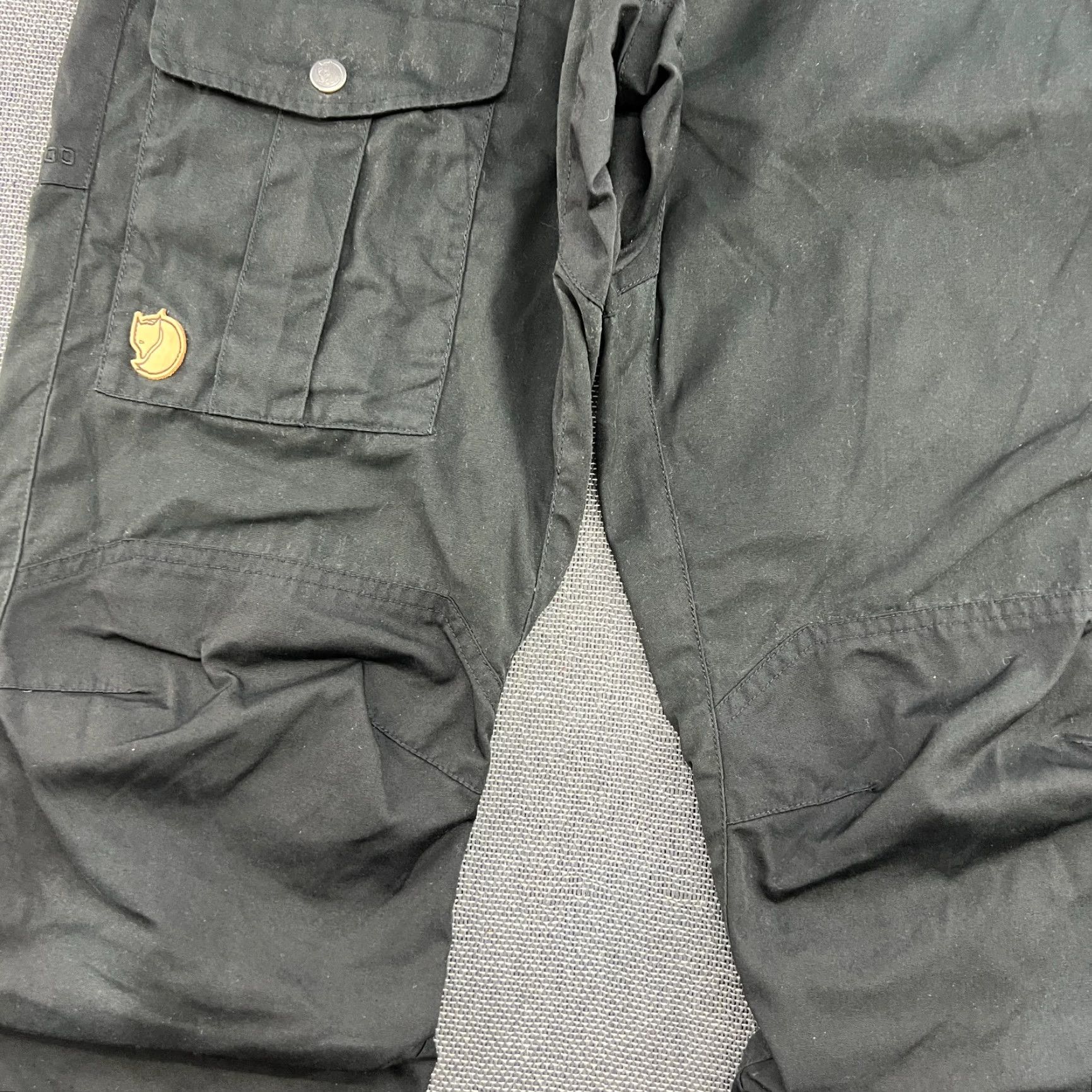 Vintage Fjällräven Niis Trousers Mens Pants Size EU 46 Black G-1000 Outdoor Track Pants Mens Size US 30 / EU 46 - 6 Thumbnail